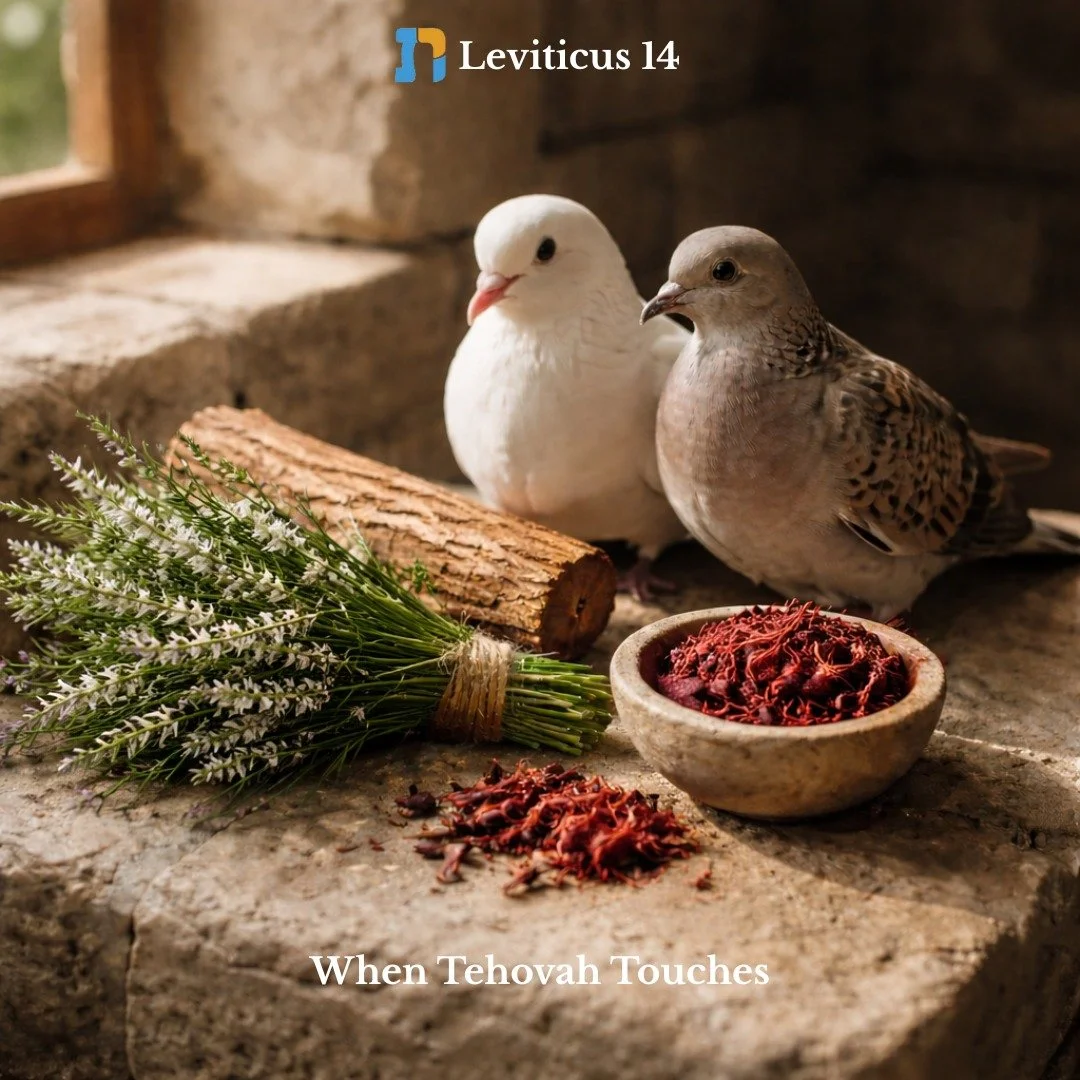 Join us this Sunday, Feb 15, 1-3PM ET for the study of Leviticus 14.

Last week we studied the teaching of Tzaraat as it appears in the skin. Rachel offered a striking insight. The first time &ldquo;skin&rdquo; appears in Torah is in Genesis (3:21): 