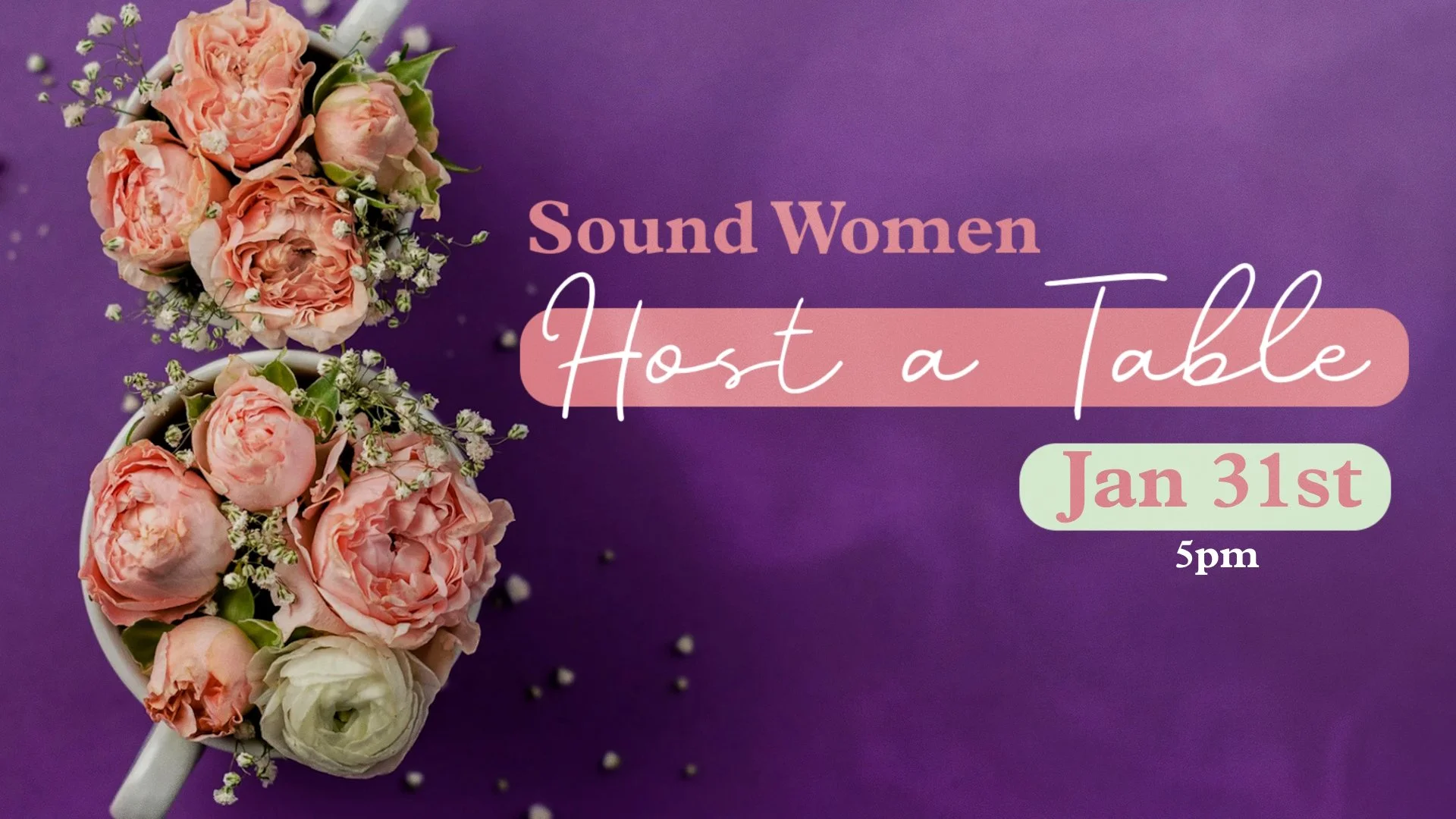 Women's Host a Table