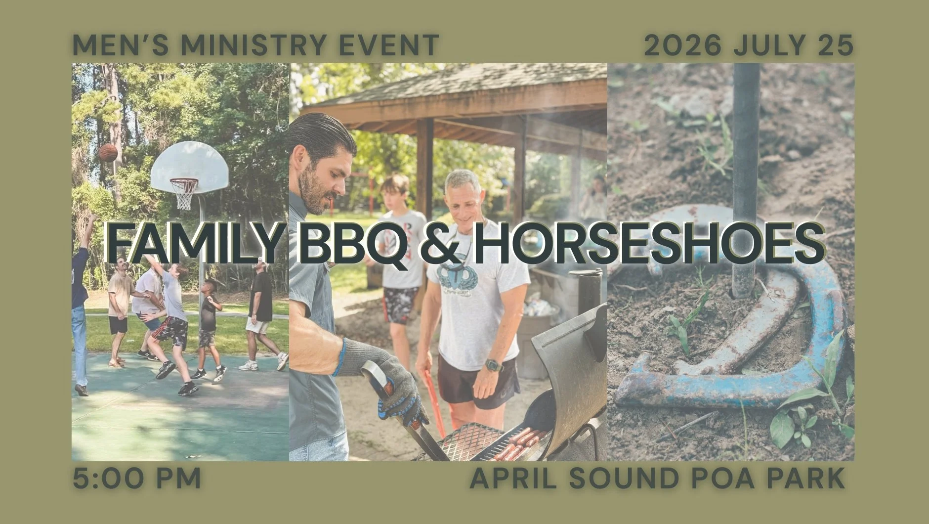 Men’s Ministry BBQ &amp; Horseshoes