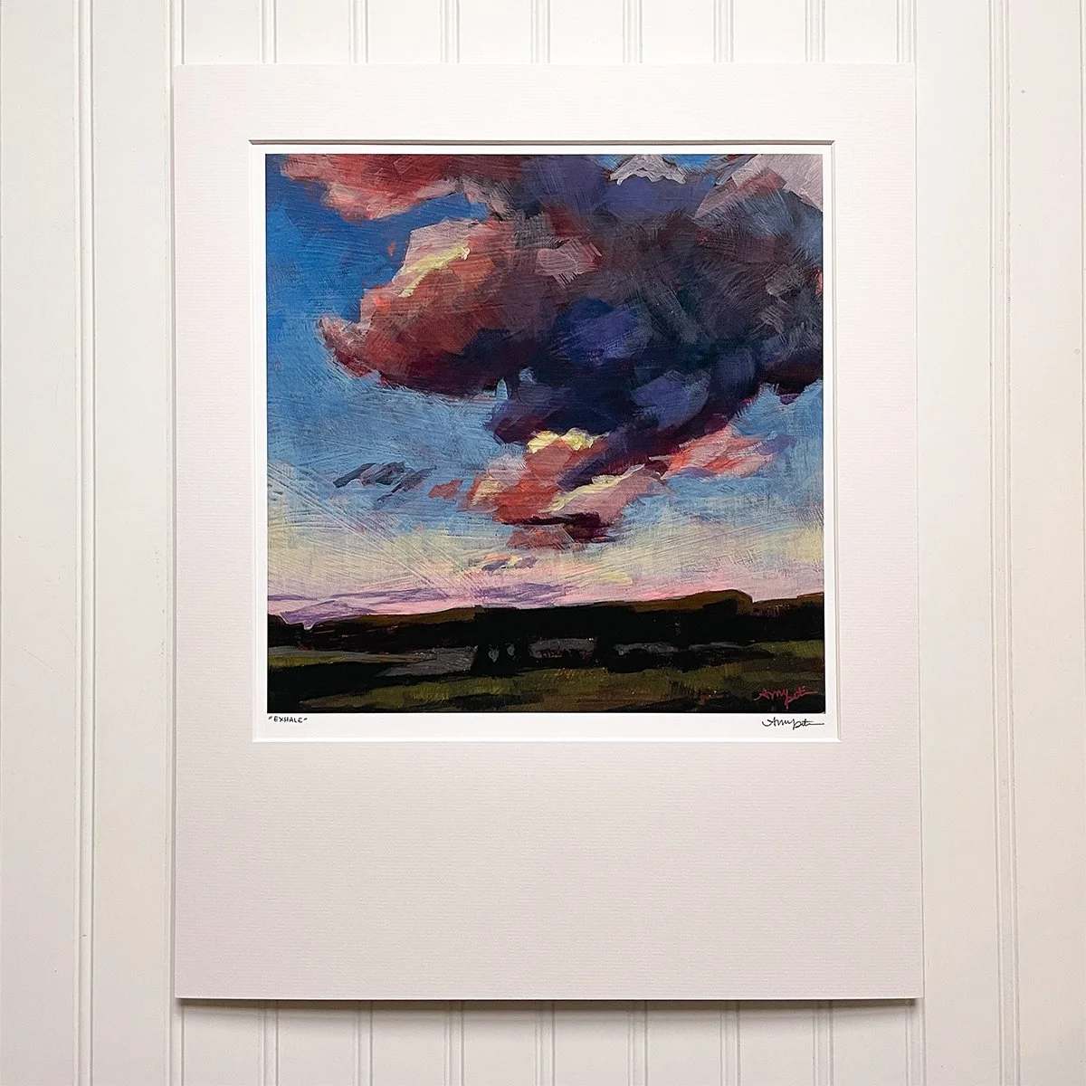 "Exhale" Second - matted