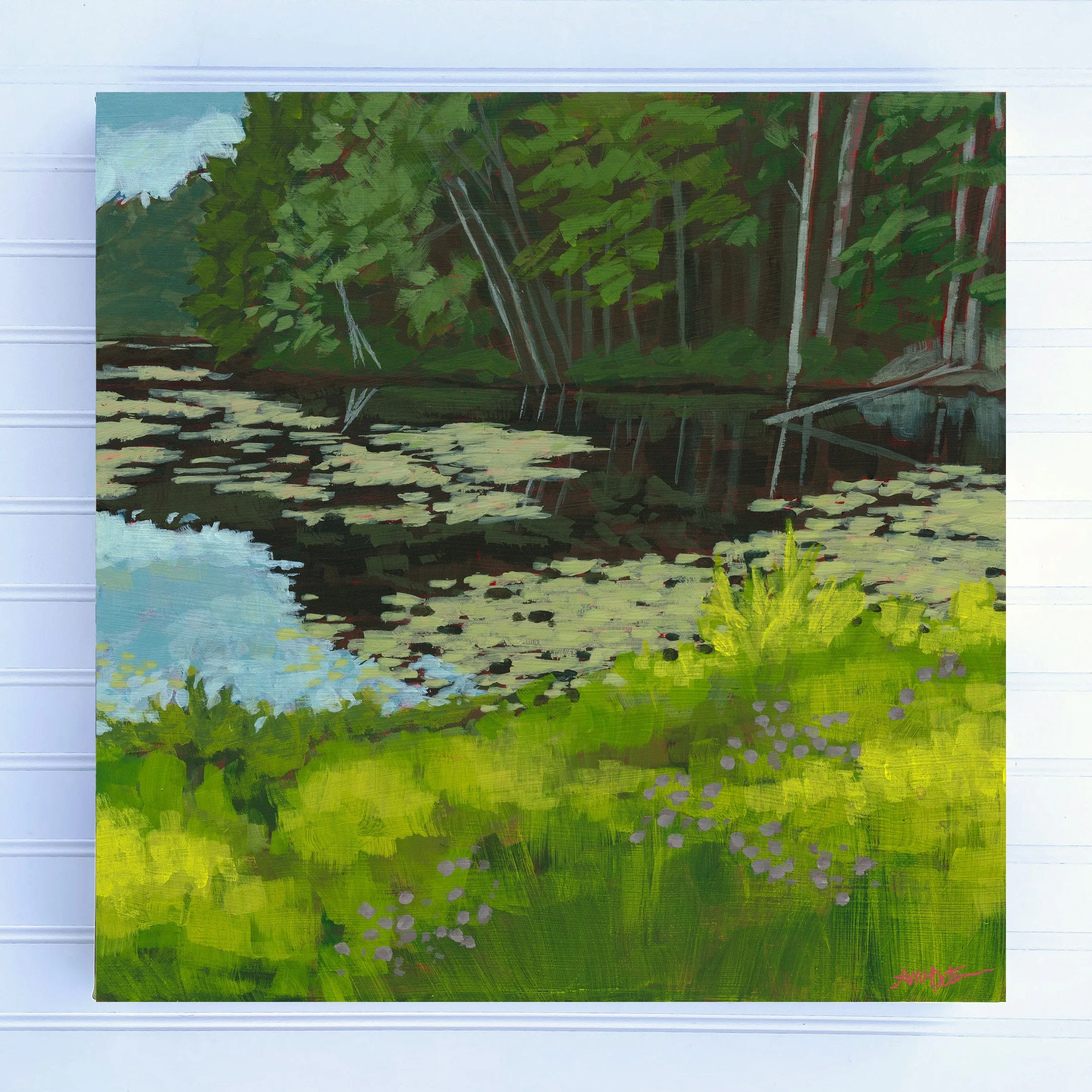 "Tranquil Dwelling" Canvas Reproduction overstock