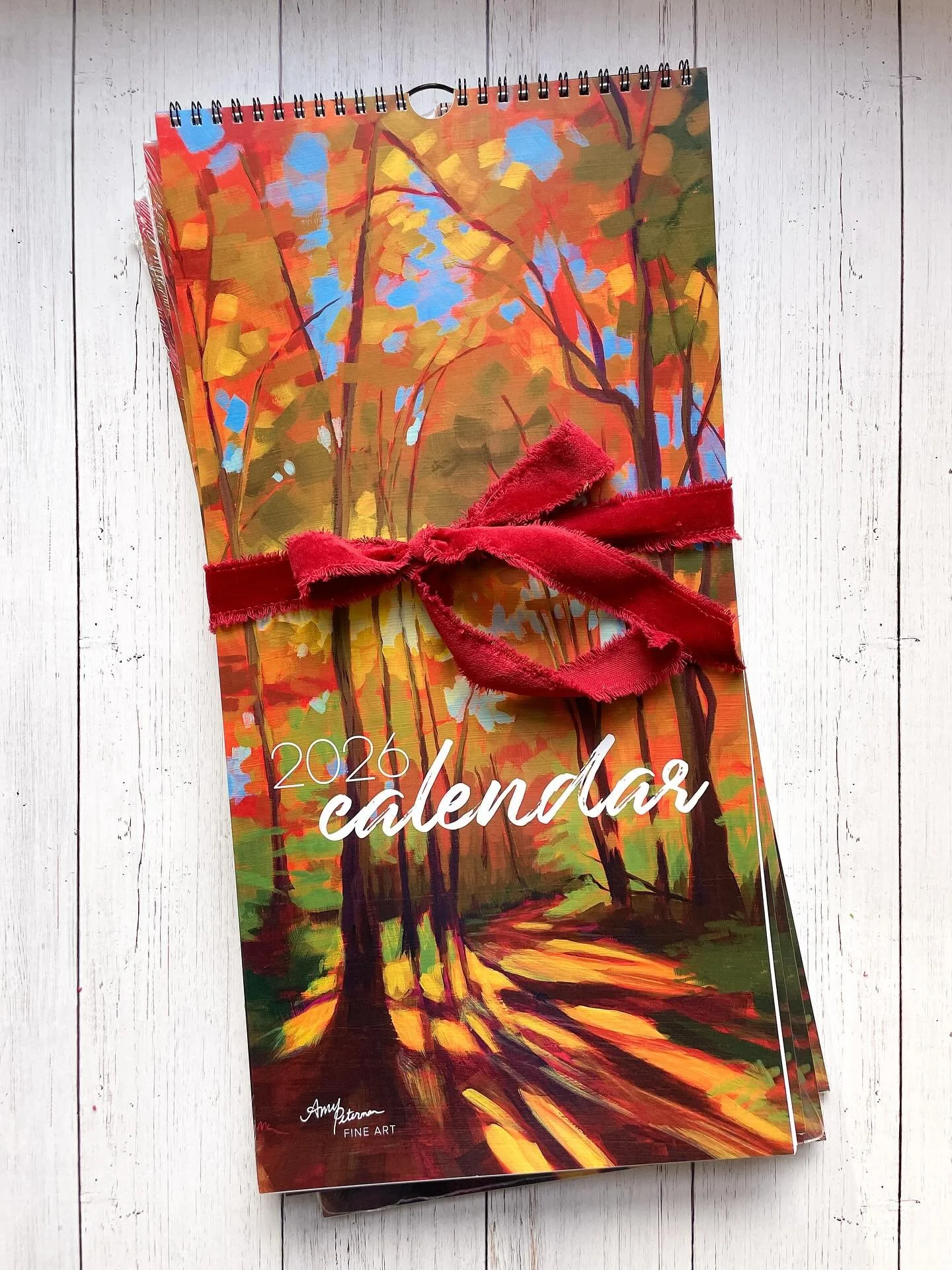 Did you know? I offer a Calendar Bundle! FIVE calendars for the price of FOUR. This is a perfect way to give a gift that keeps giving through 2026 and beyond (hello! 12 frame-able pieces made easy with perforation above and below the art - just tear 