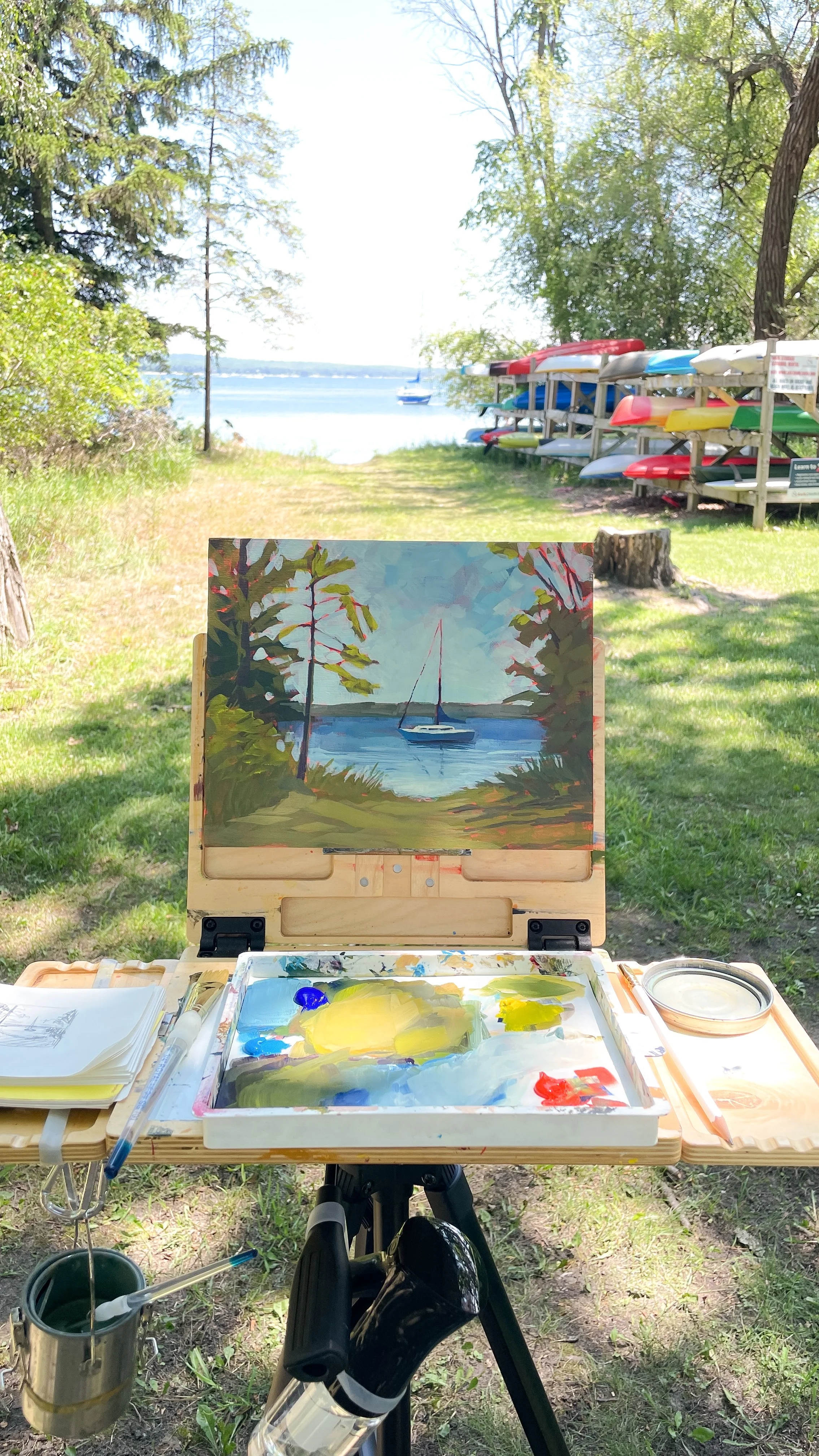 Plein Air Meet-up &amp; Demo at Boyne Arts Center