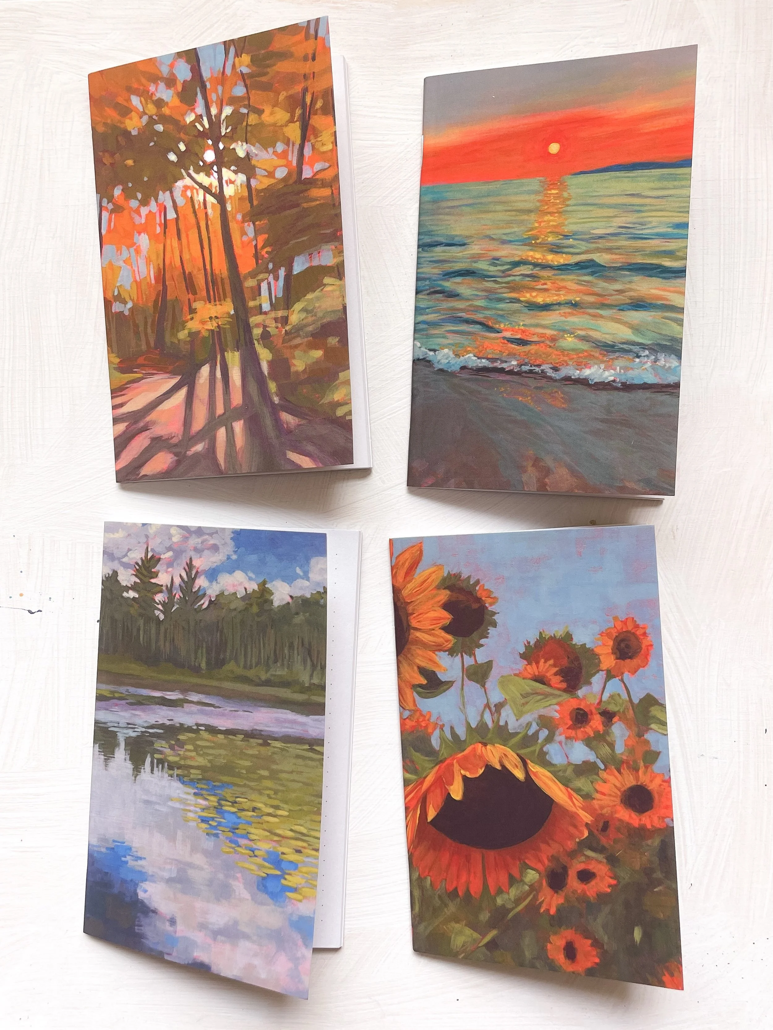 CUTE PRODUCT ALERT! I just got these adorable little pocket journals featuring my art on the outside and inside covers with dot-grid paper. I&rsquo;ll be bringing these with me to the Merchants and Markers Art Prize Maker&rsquo;s Market on Saturday. 