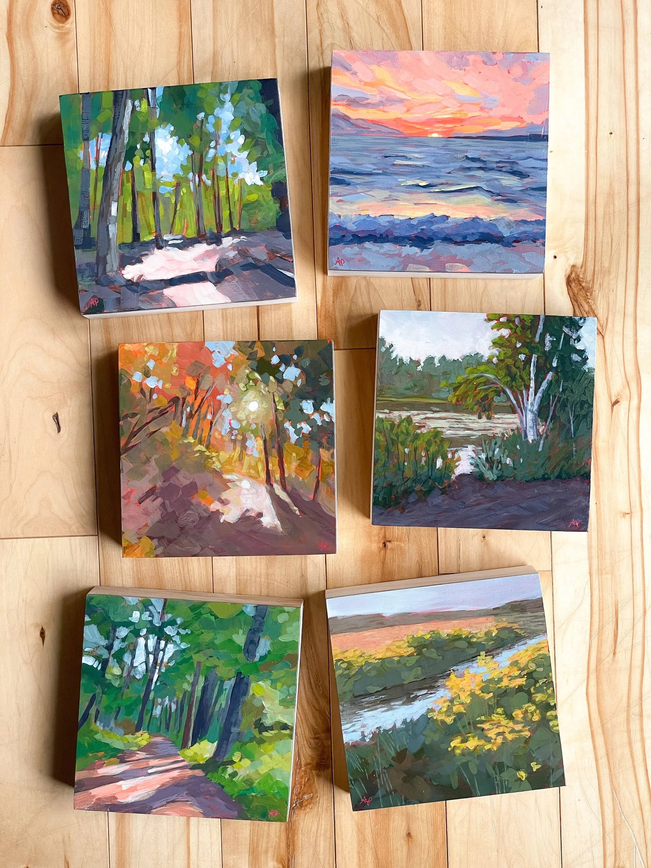 New Little Beauties I&rsquo;m bringing with me this Saturday to the Merchants and Makers ArtPrize Maker&rsquo;s Market! I can&rsquo;t wait to share my original pieces and printed goodies with you! The forecast is not looking great, but I&rsquo;m thin