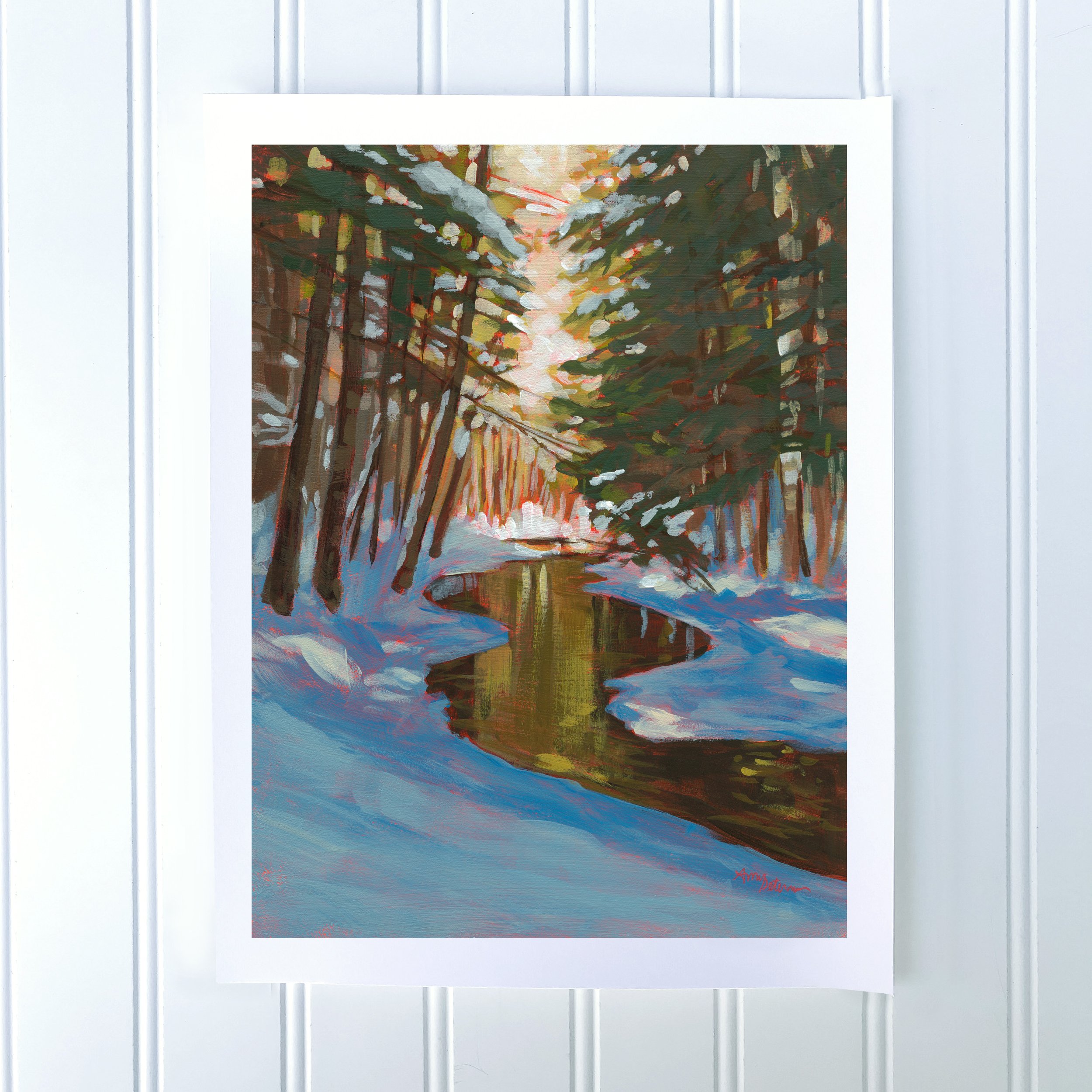 Winter's Quiet Current