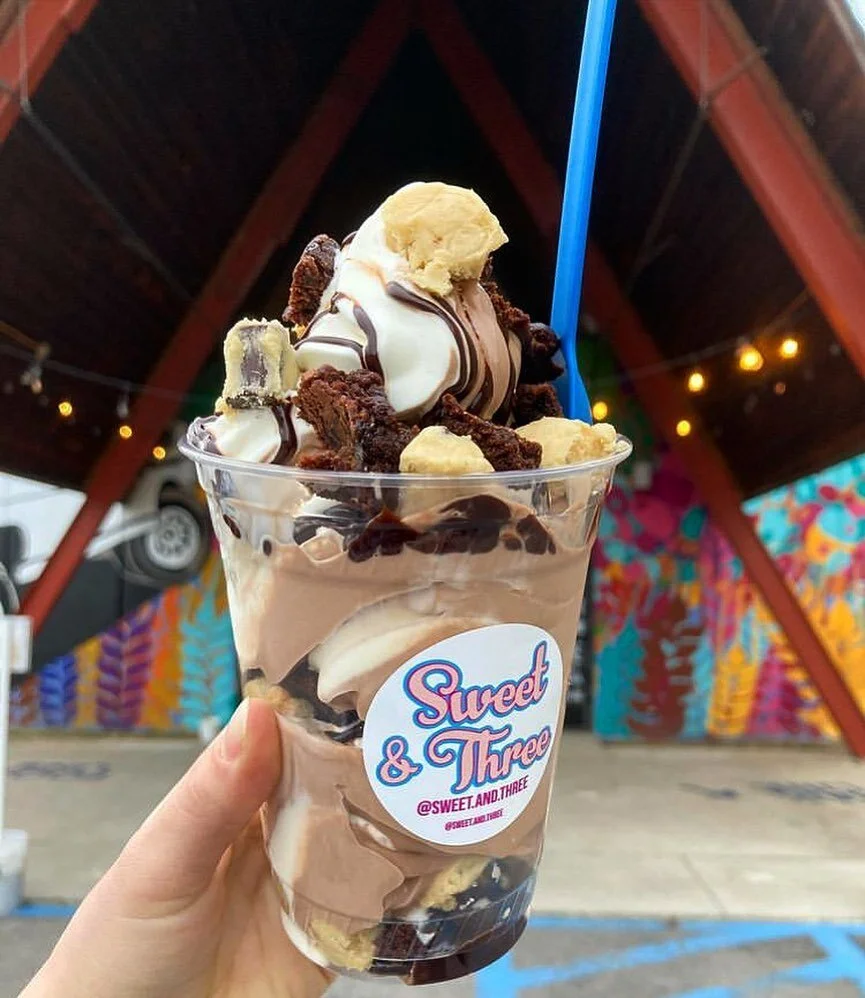Vanilla v. Chocolate v. Cookie Dough v. Brownie&hellip;it all comes together in the Rocky Road stacker 🤘