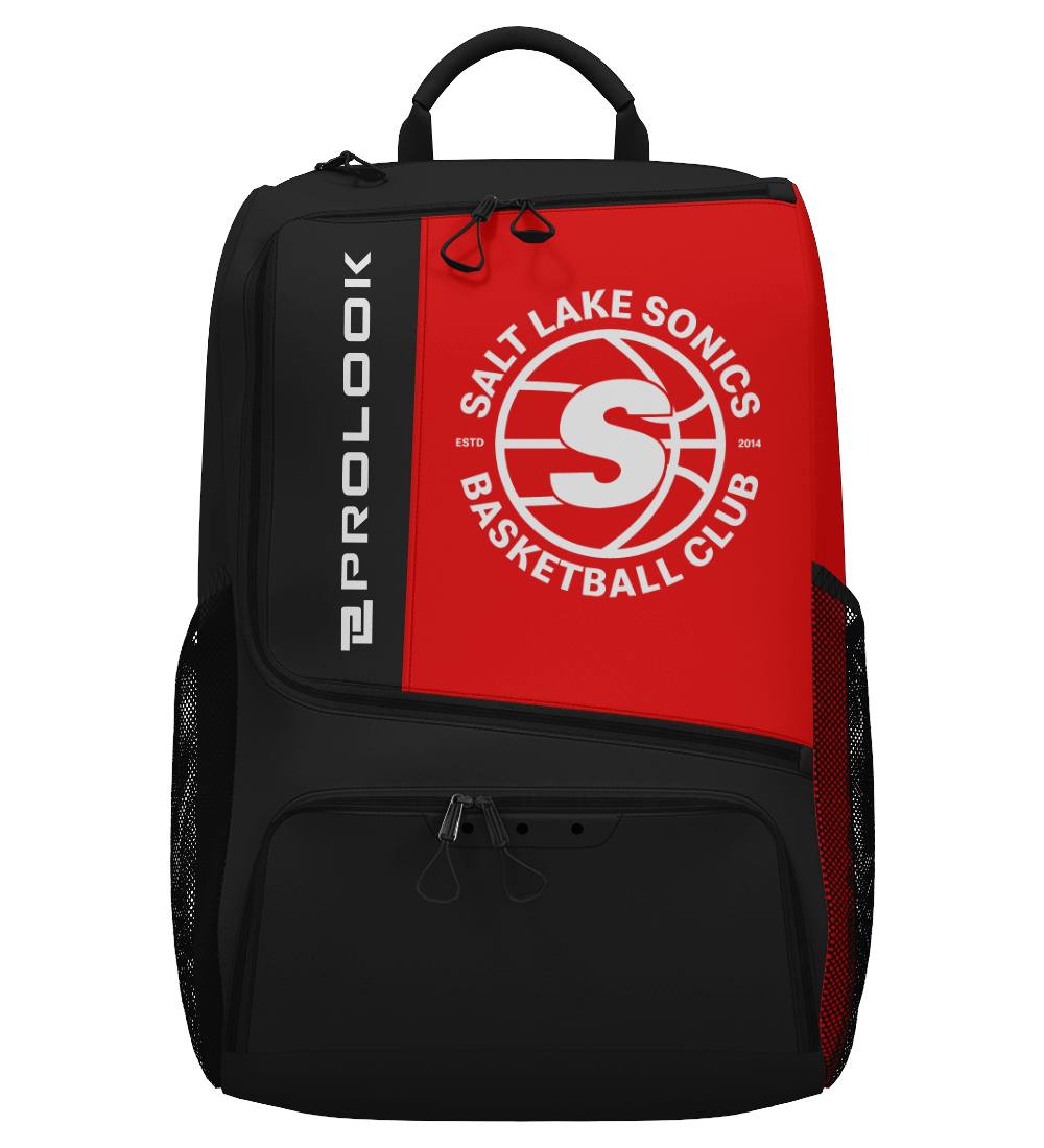 Sonics Backpack- Red Elite Boys & Girls Teams
