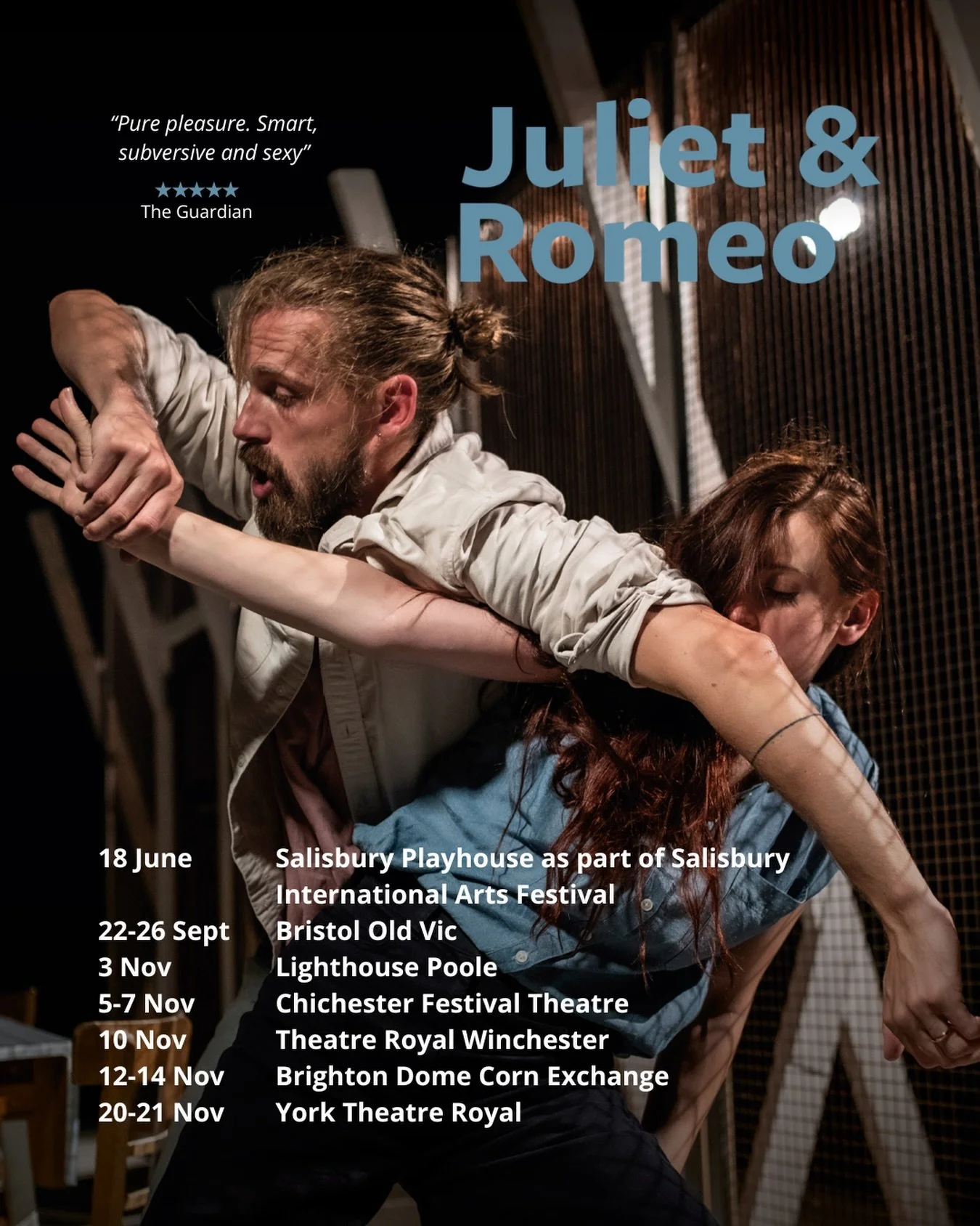 Turns out the greatest love story ever told didn&rsquo;t end in tragedy. They grew up and lived happily ever after. Well, they lived at least.

Tired of being the poster couple for romantic love and deep in the grips of a mid-life crisis - Juliet and