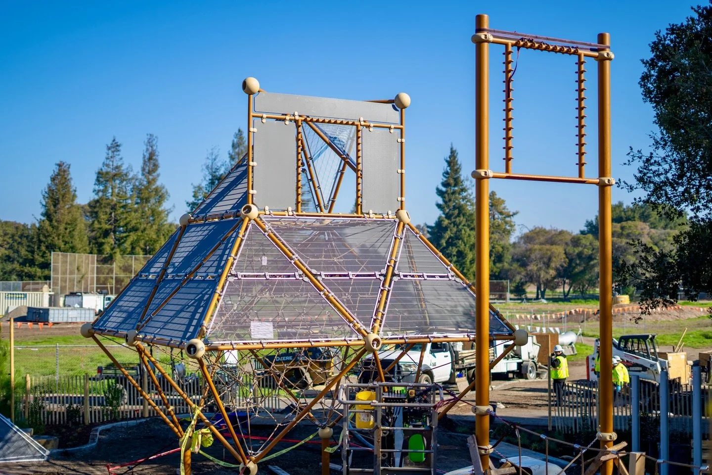 We&rsquo;re so excited for our new destination playground coming to Flood Park in Menlo Park!

Working with our partners at Berliner Seilfabrik, Percussion Play, Duncan &amp; Grove, and our installers at Playgrounds Unlimited to bring this space to l