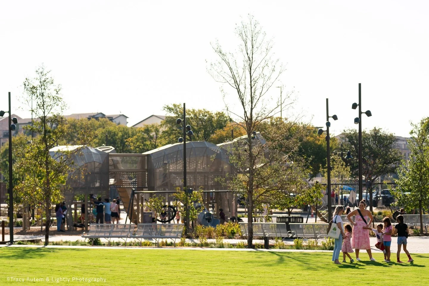 🦣 Celebrating World Landscape Architecture Month
🌿Harwood Park has received an Honor Award in General Design from Texas ASLA.

A unique addition to the Downtown Dallas park network, Harwood Park unites and transforms two city blocks into a communit