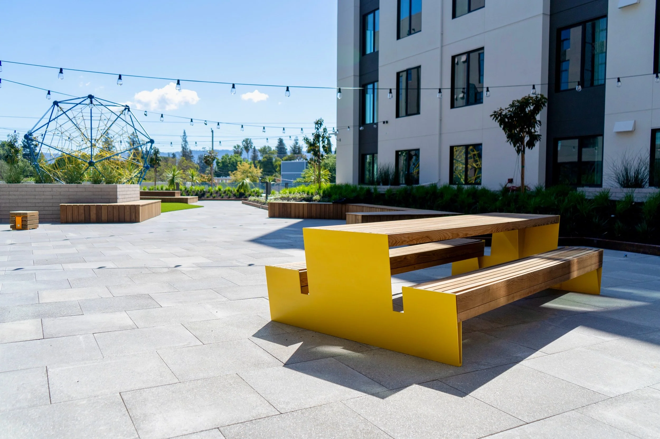 Celebrating World Landscape Architecture Month and the power of thoughtful, community-centered design.

At Middlefield Junction in Redwood City, a once-industrial site has been transformed into a welcoming affordable housing community, bringing toget