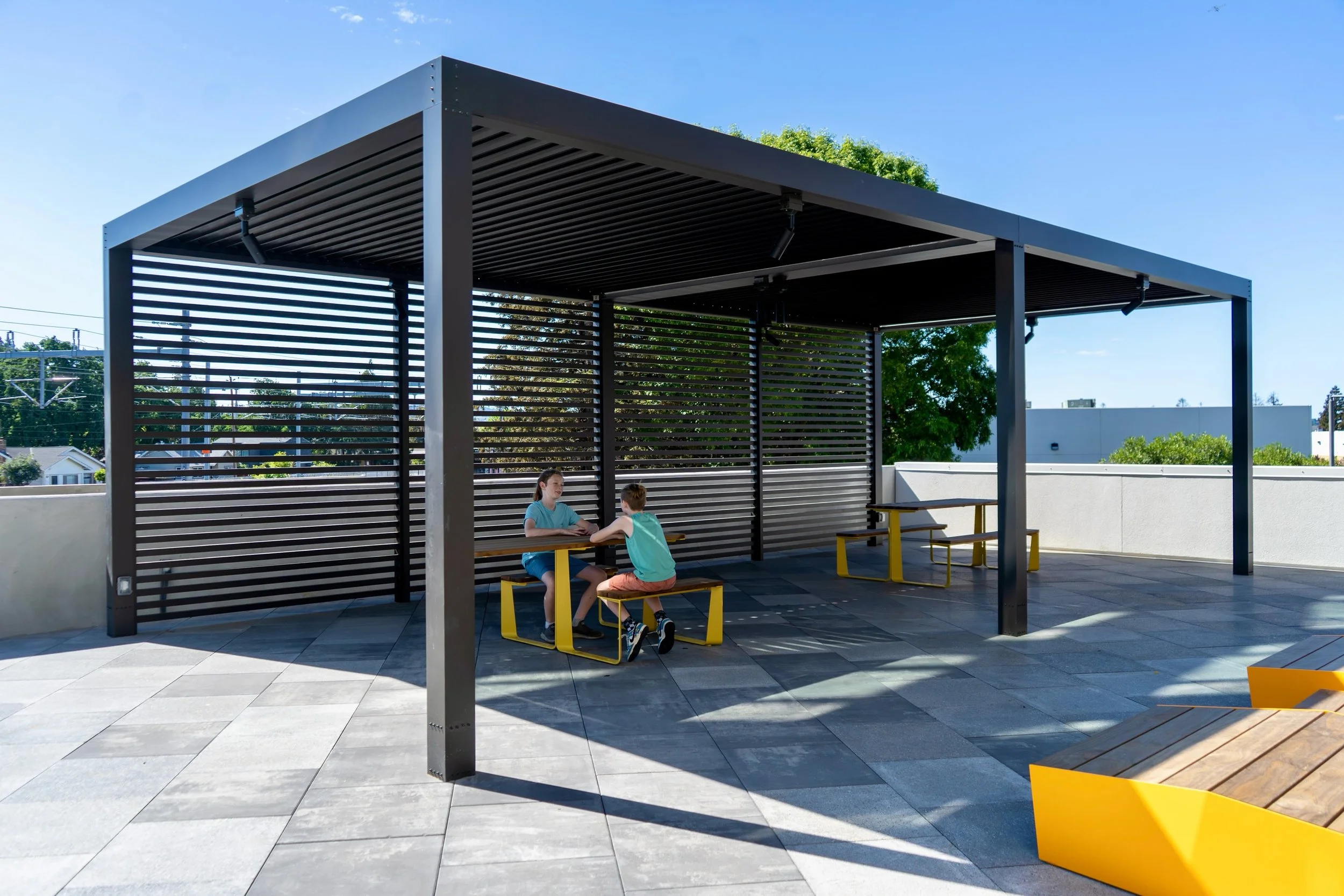 Celebrating World Landscape Architecture Month and the power of thoughtful, community-centered design.

At Middlefield Junction in Redwood City, a once-industrial site has been transformed into a welcoming affordable housing community, bringing toget