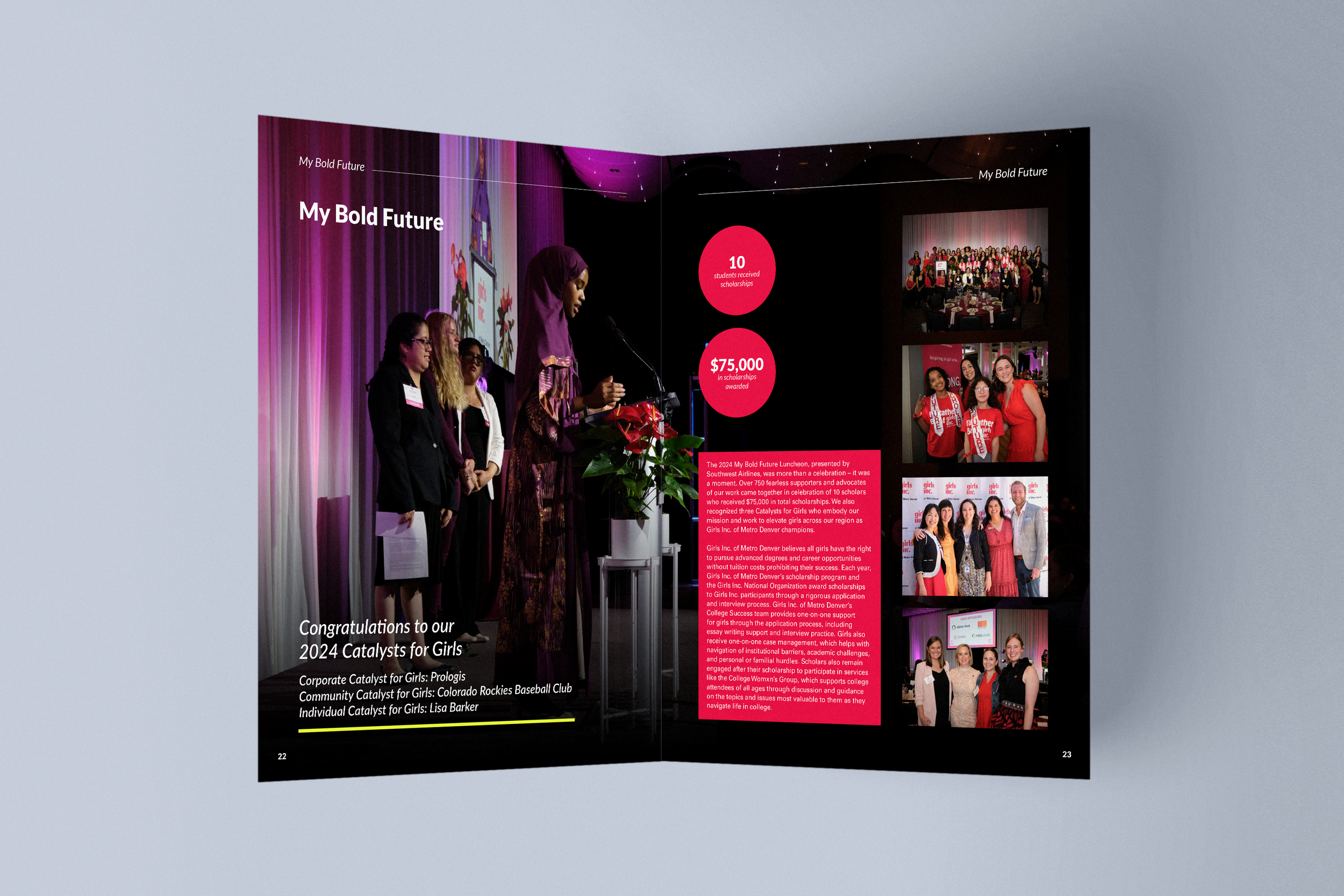 Spread of Girls Inc Annual Report