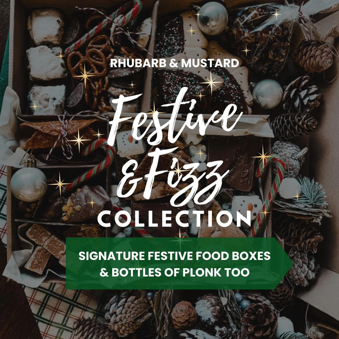 Let us take the hassle out of your Christmas feast this year 🌲🎅🎄

With our Signature Festive &amp; Fizz Collection you can upgrade your Christmas nibbles with one of our Baked Camembert boxes (perfect Xmas eve dinner) sweet treat delights or Festi