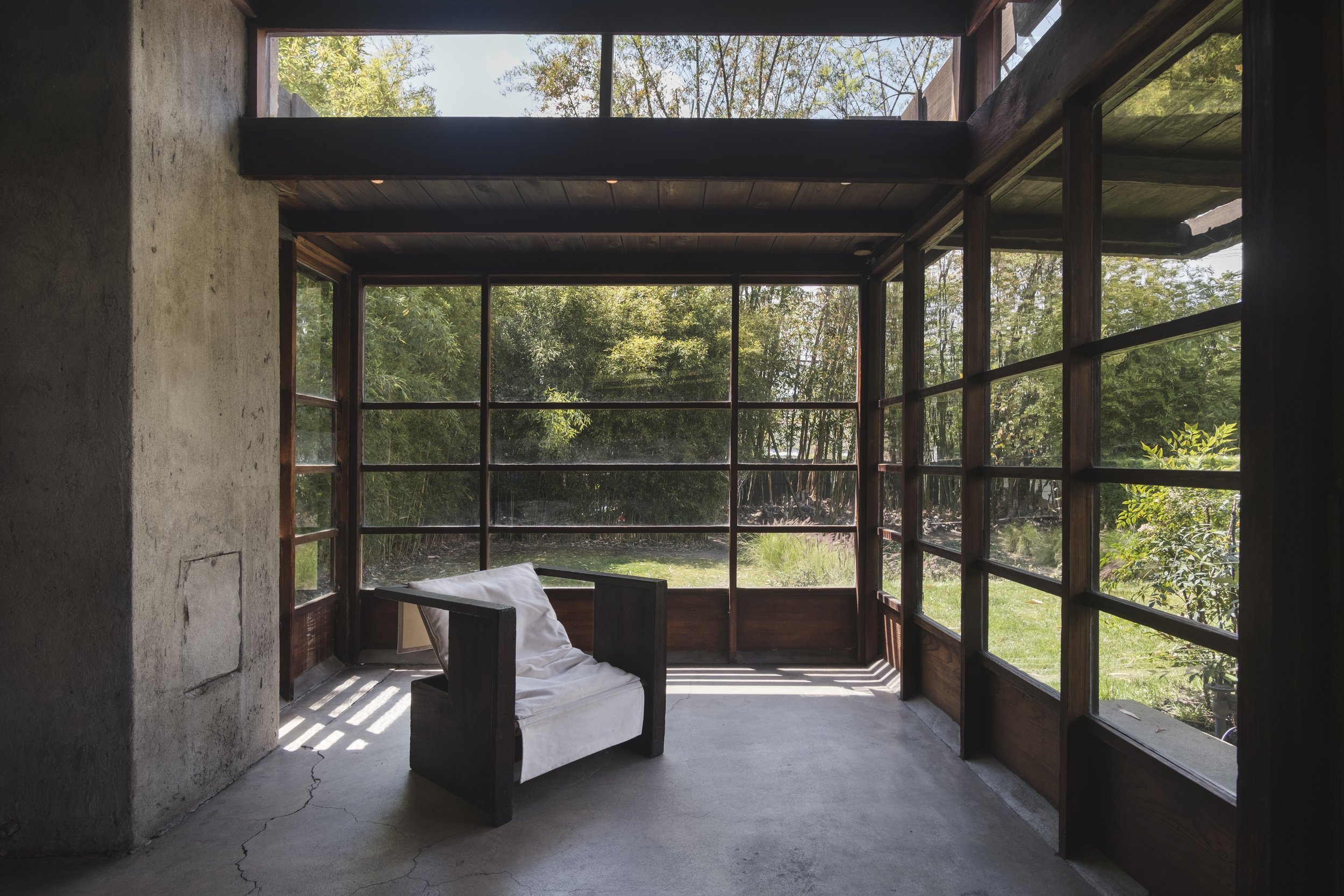 The Schindler House Polished Concrete Floors - Rudolph Schindler