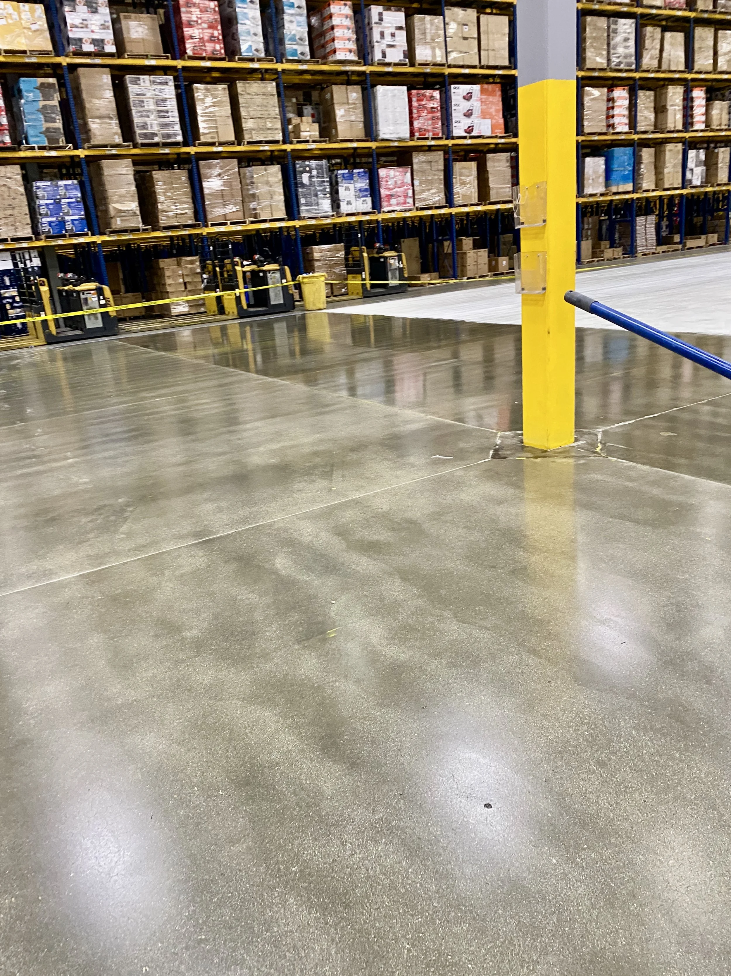 Lowes Distribution Center | LA, OC Concrete Polishing, Coating, Repair