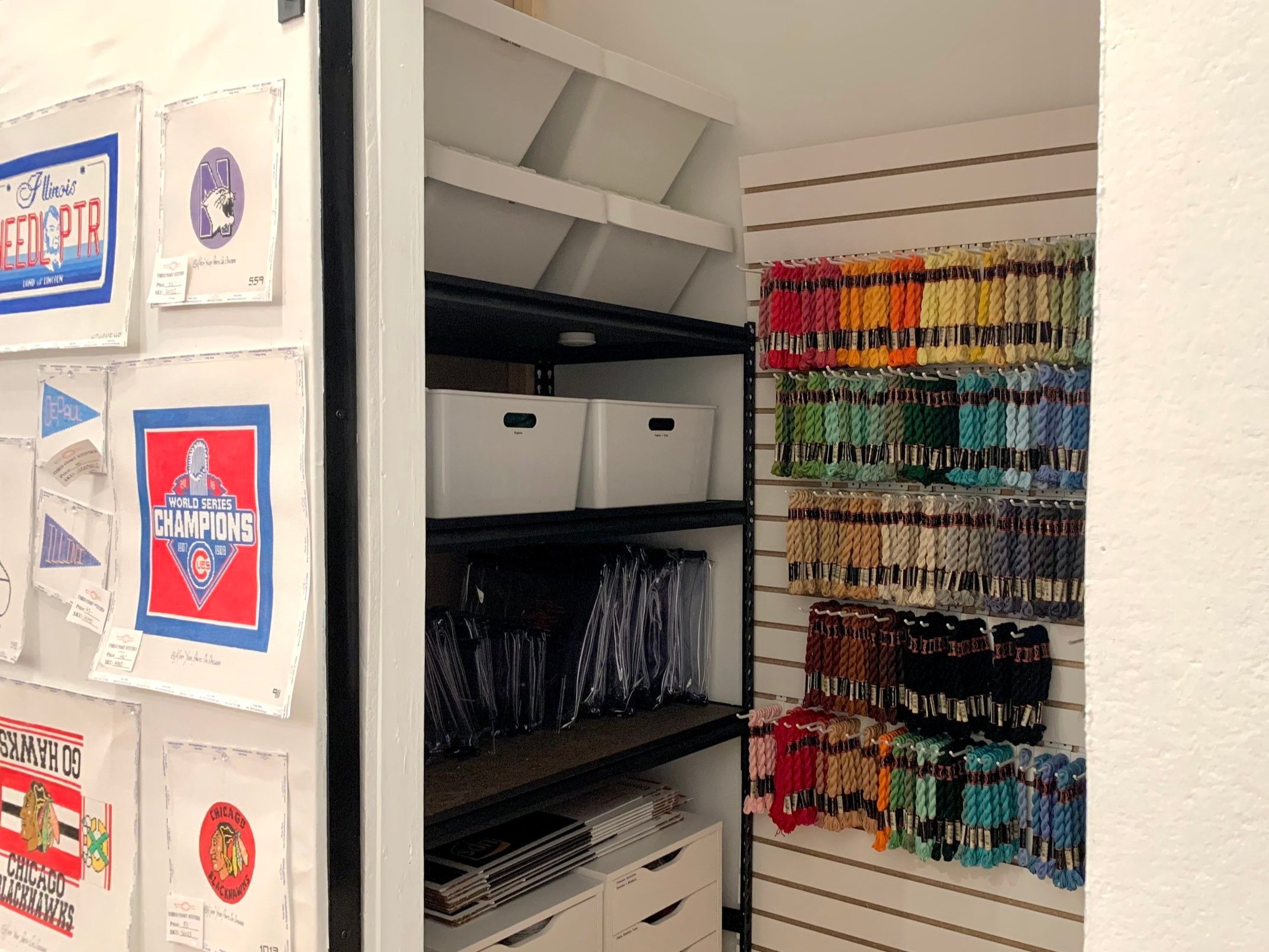 How I Organize Needlepoint Supplies - Adored By Alex