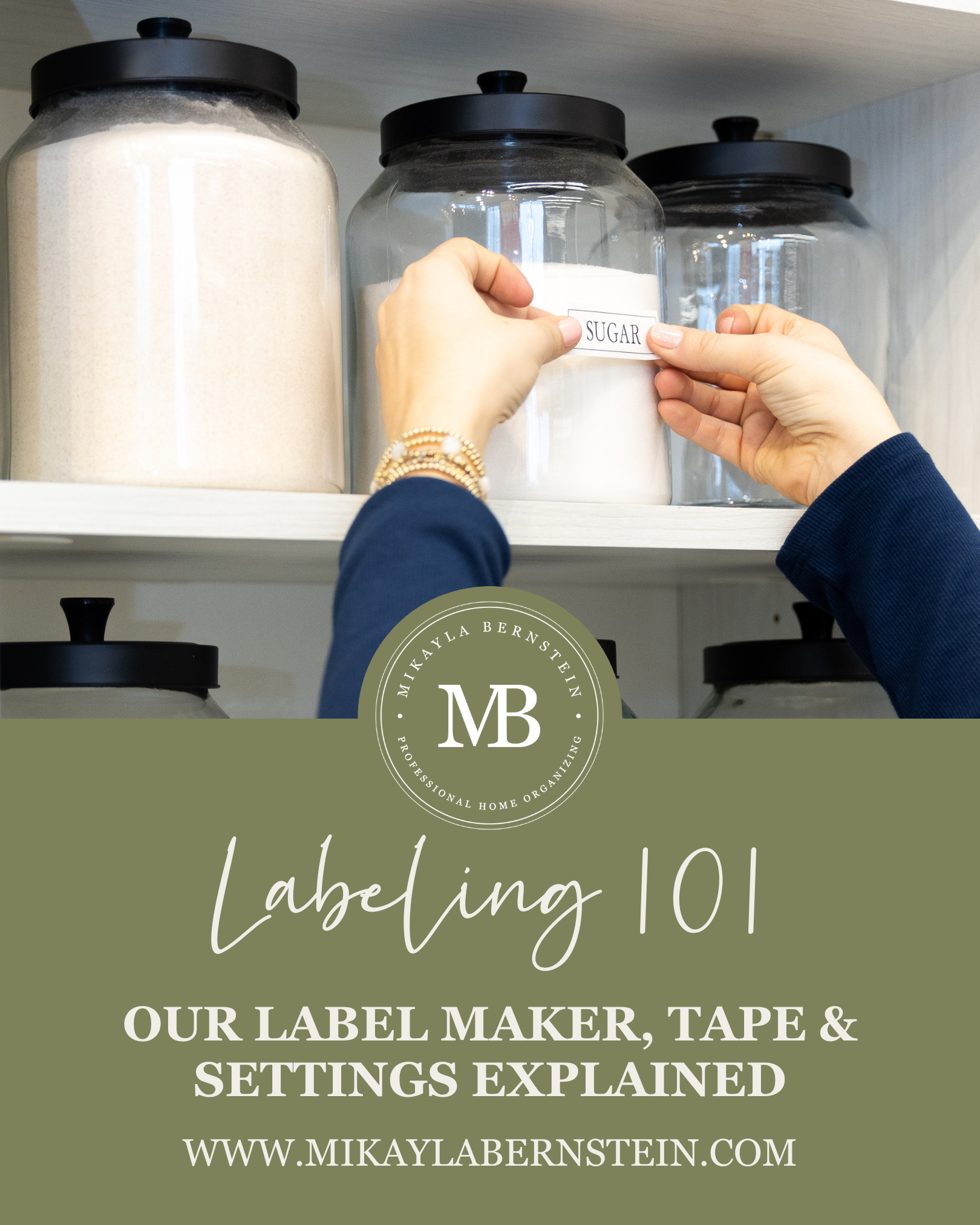 Labeling 101 | Chicago Professional Home Organizer