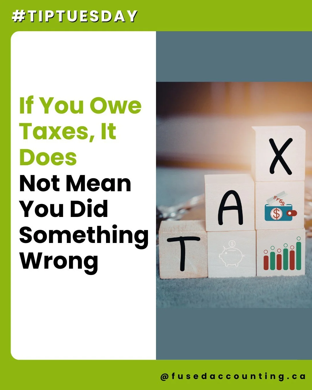 The April 30 deadline is a payment deadline &mdash; not a judgment.

#MoneyManagementb#TaxPlanningn#April30Deadline #SmartFinance #FusedAccounting #Bookkeeping #FractionalCFO #TaxStrategy #SmallBusiness #FinancialAdvice