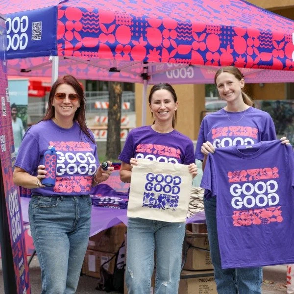 We've been working for, advocating, and promoting healthier choices for about two decades. On a recent project, we got to travel to Denver to support @goodgoodfood4all and PHA to encourage everyone to make one better food choice to feel...good GOOD.