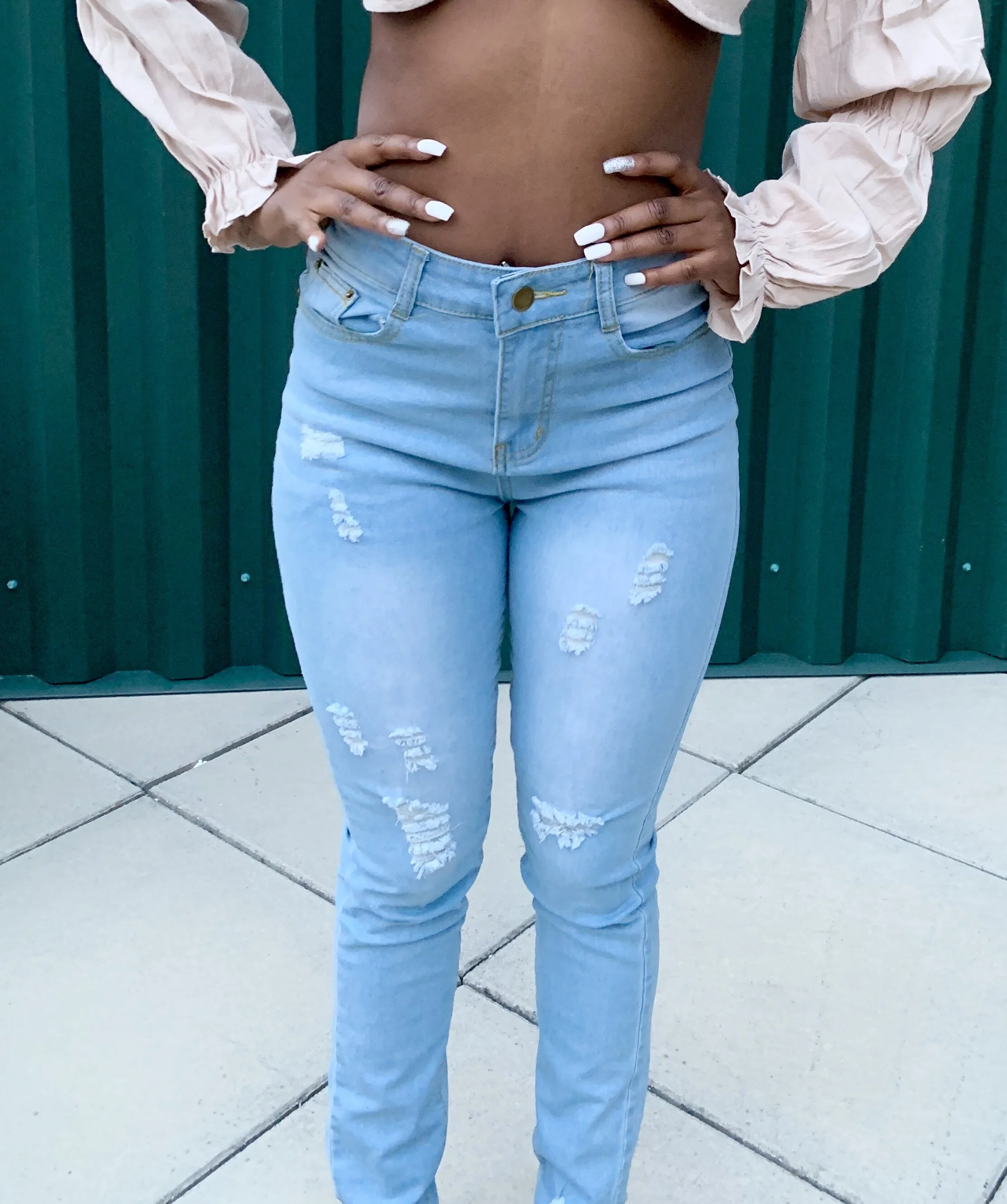 Raw Stretch Jeans