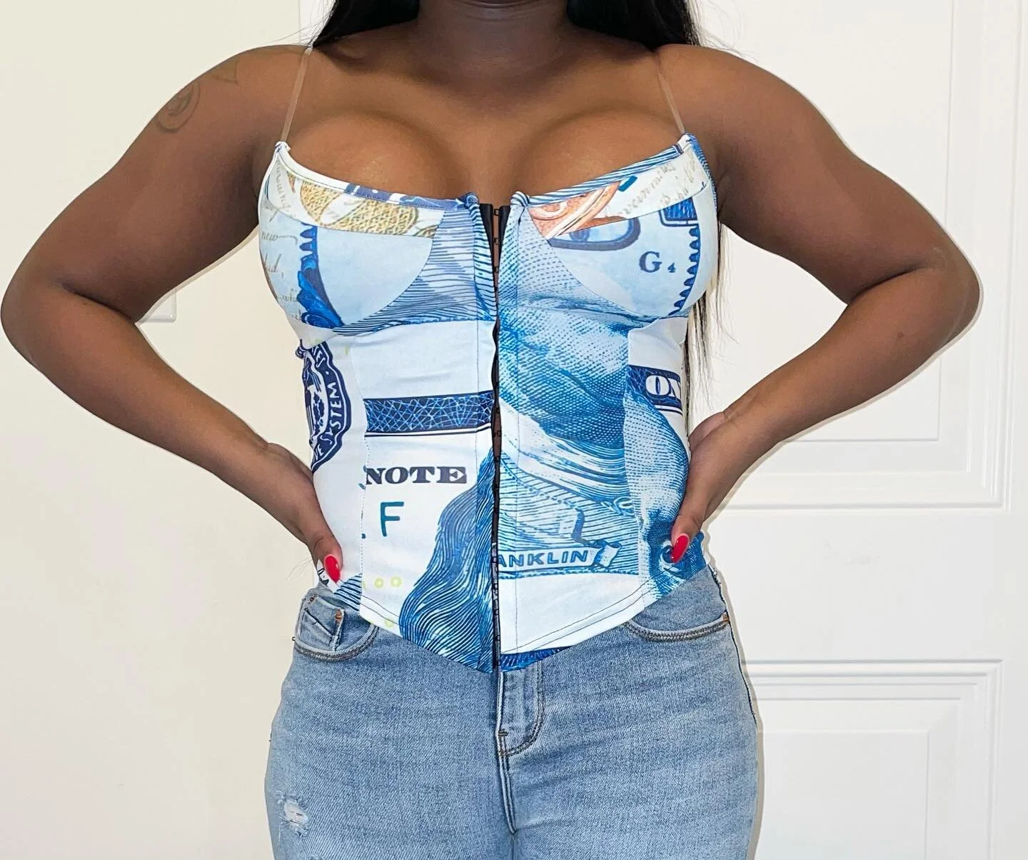 New Money Corset now available online for shipping or pickup 🛒