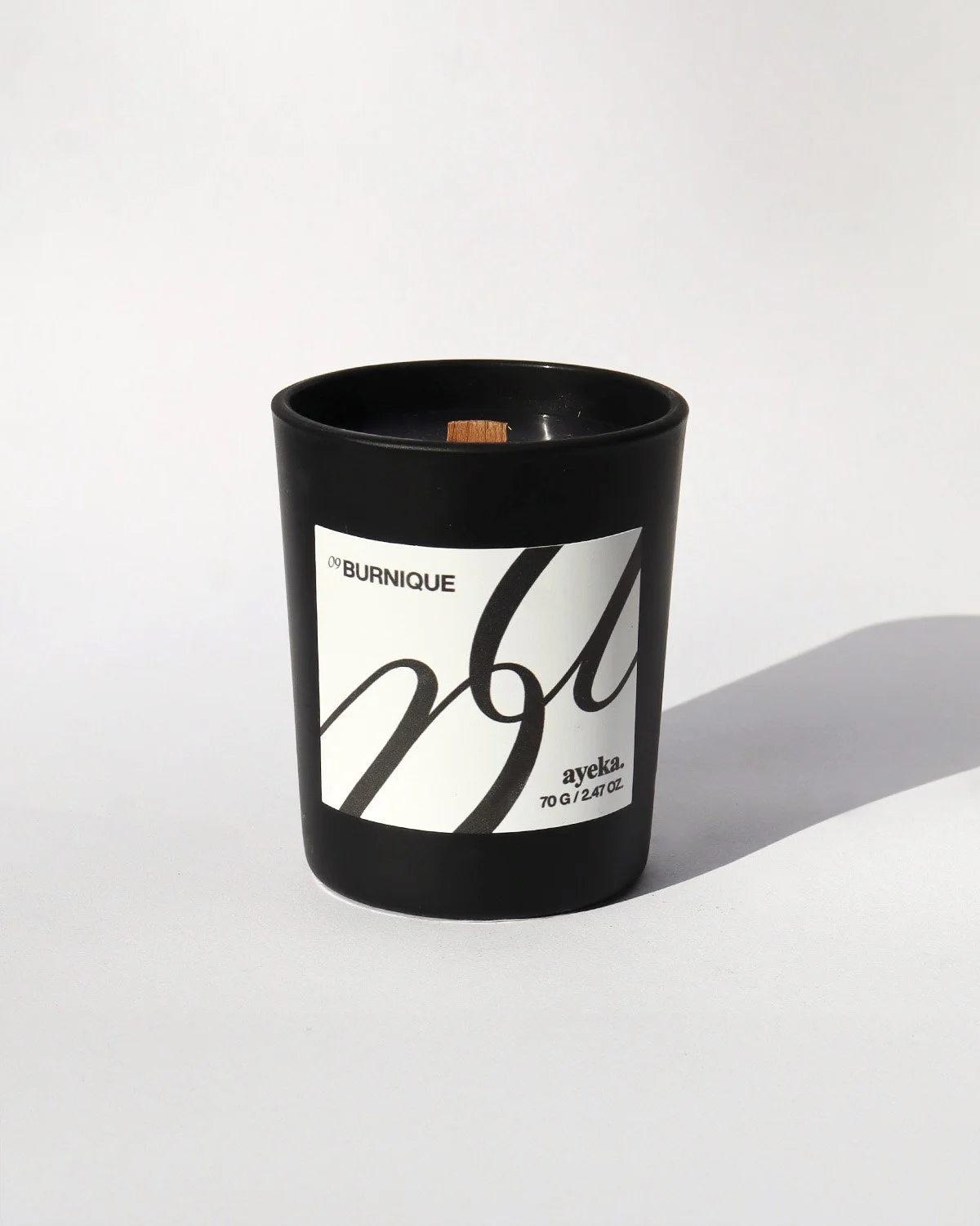 Burnique — Maple, Cardamom & Tobacco Scented Candle