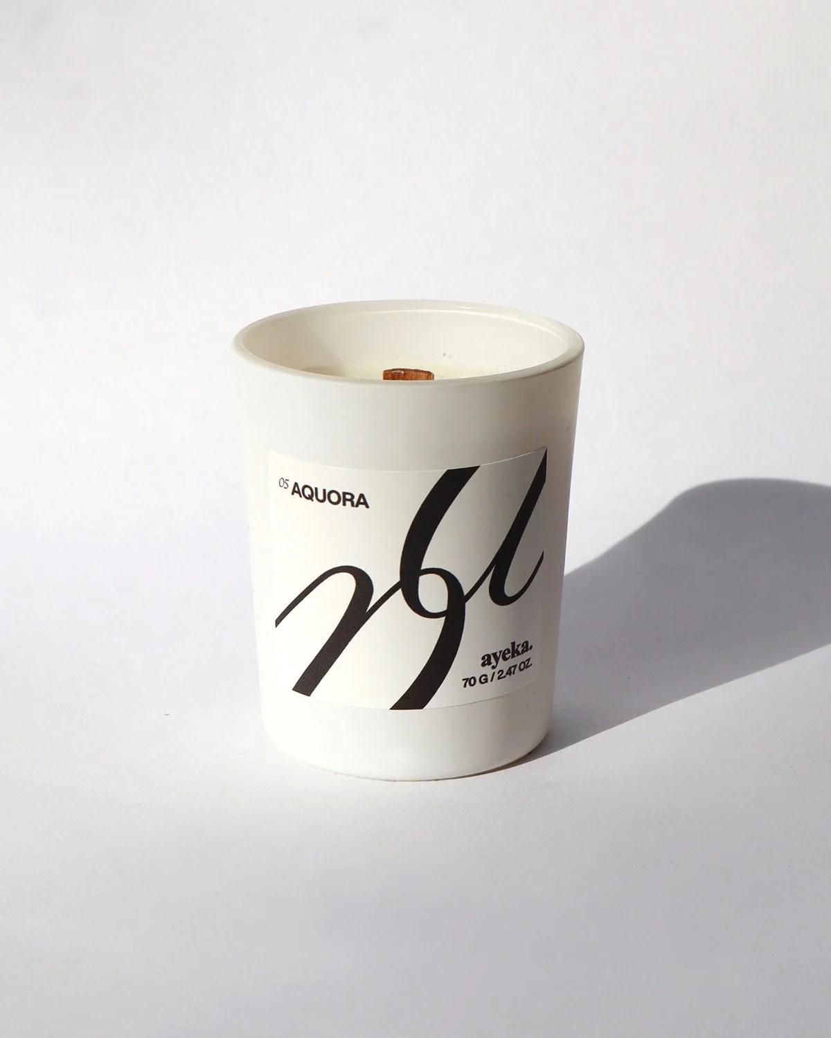Aquora — Bergamot, Melon & Patchouli Scented Candle