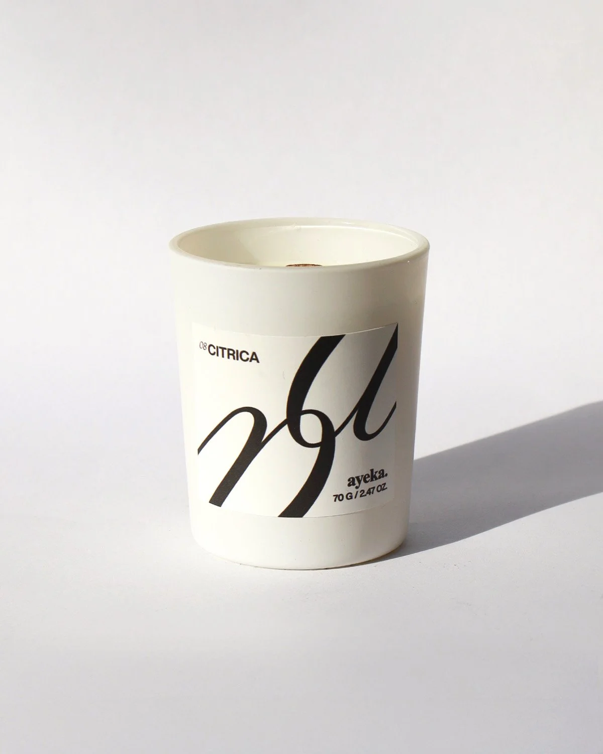 Citrica — Lime, Basil & Mandarin Scented Candle