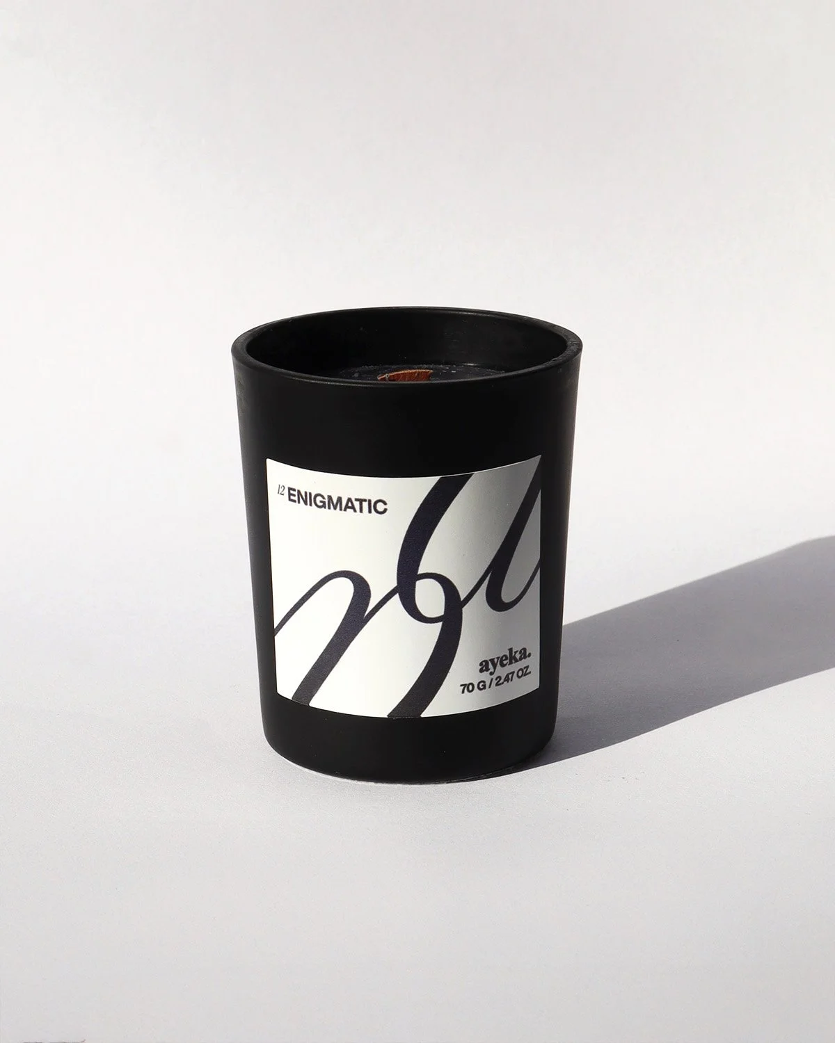 Enigmatic — Lemon, Geranium & Cedarwood Scented Candle