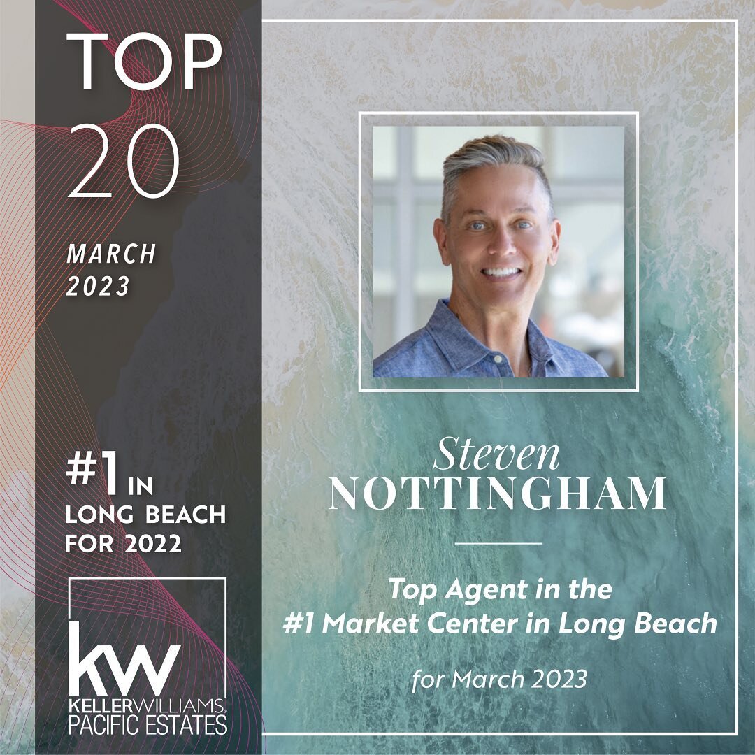 Congrats Steven for placing in the Top 20 for the month of March 👏🏼
&bull;
&bull;
&bull;
&bull;
&bull;
&bull;
#realestate #buyingandselling #longbeach #realtors #listings #buyingahome #kwpe #kellerwilliams