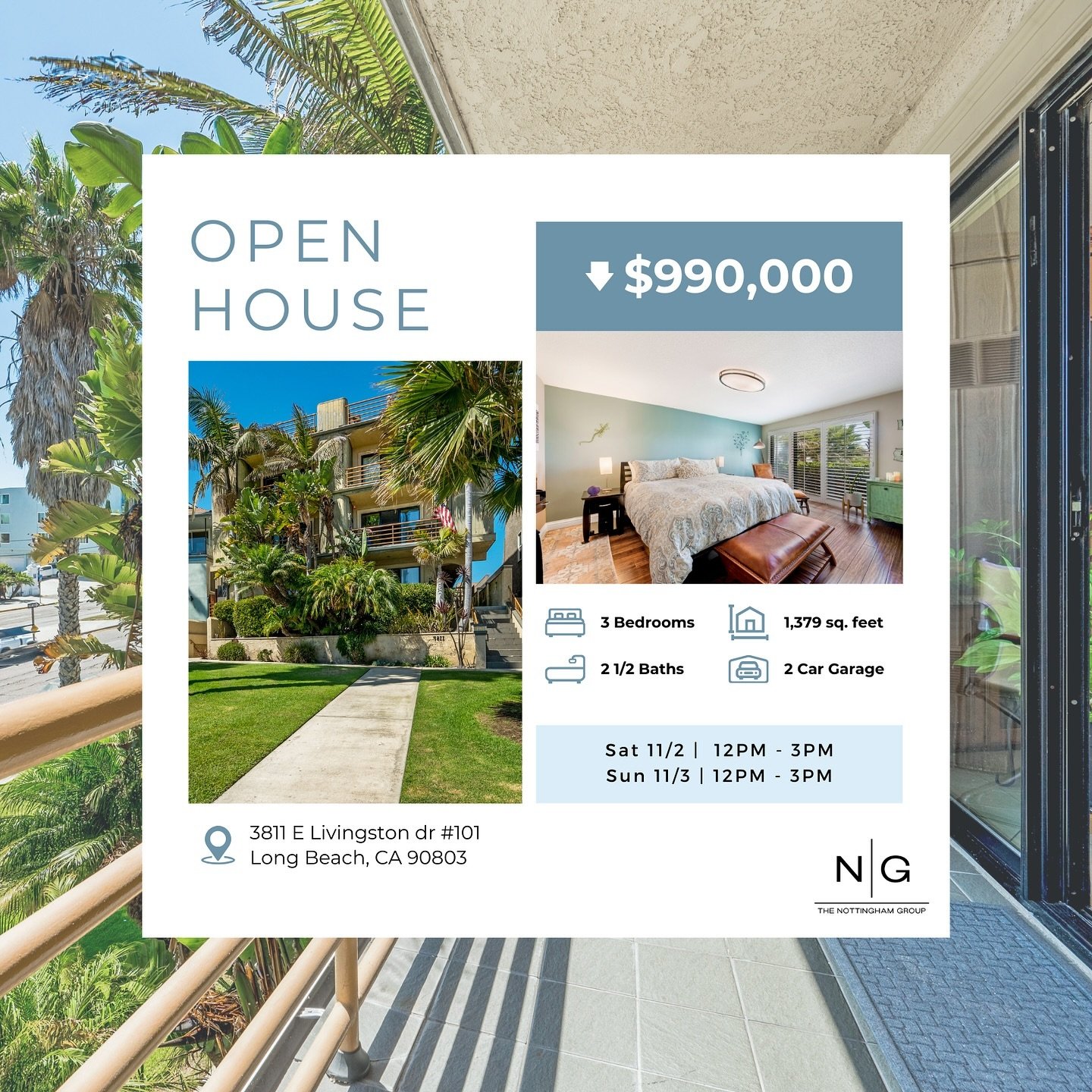 Swing by our open houses this weekend for a peek at two great listings that have just undergone price improvements. Both nestled in highly-desirable parts of Long Beach 
&bull;
&bull;
&bull;
&bull;
&bull;
#openhouse #realestate #longbeach #bixbyknoll