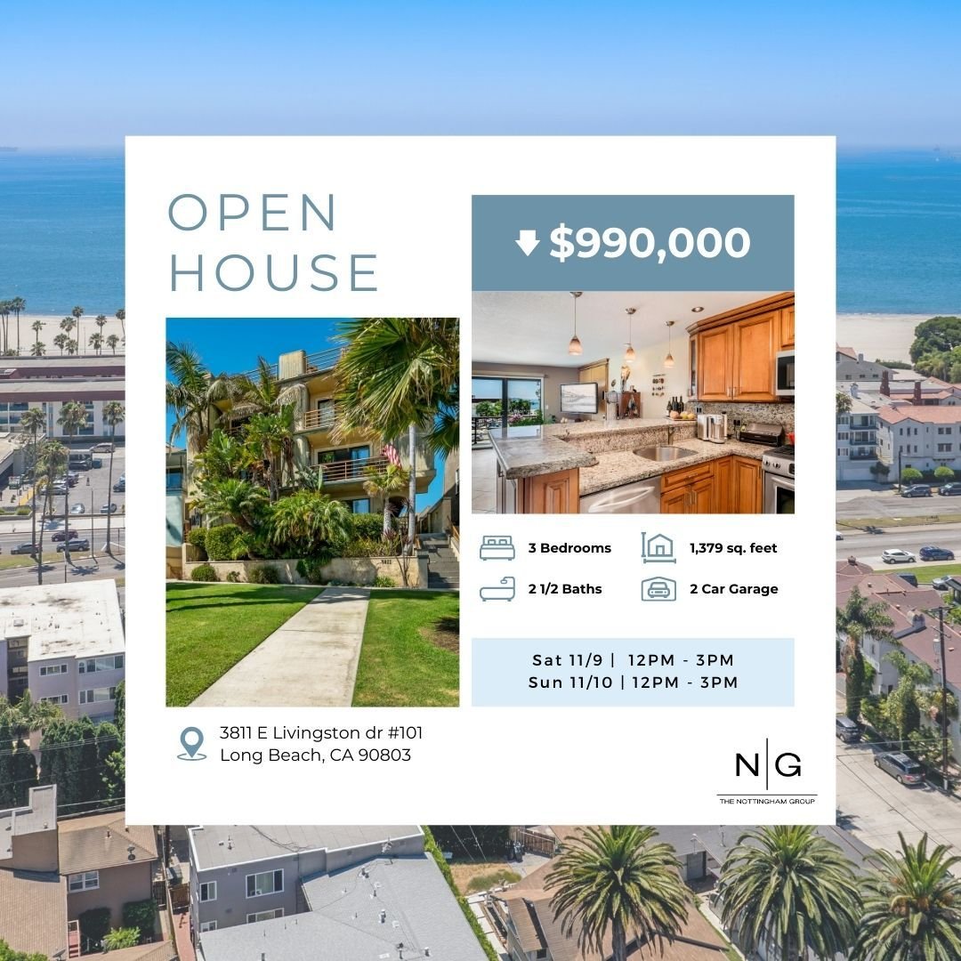 Join us for an Open House this weekend at our Belmont Shore listing, where breathtaking ocean views await. The price has also been improved, coming down to $990k. We'll be holding it open Saturday and Sunday; hope to see you there!
.
.
.
.
#realestat