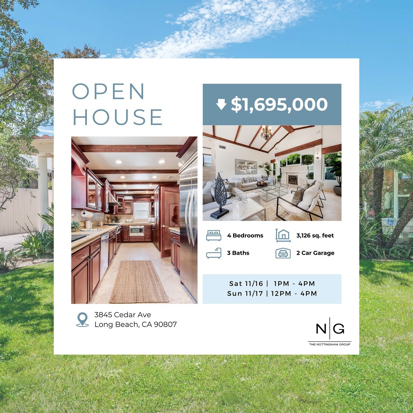 It&rsquo;s going to be a bustling weekend for open houses! We invite you to explore one of our properties, as all three have recently had their prices reduced✨🏡
&bull;
&bull;
&bull;
&bull;
&bull;
&bull;
#realestate #openhouse #longbeach #sealbeach #