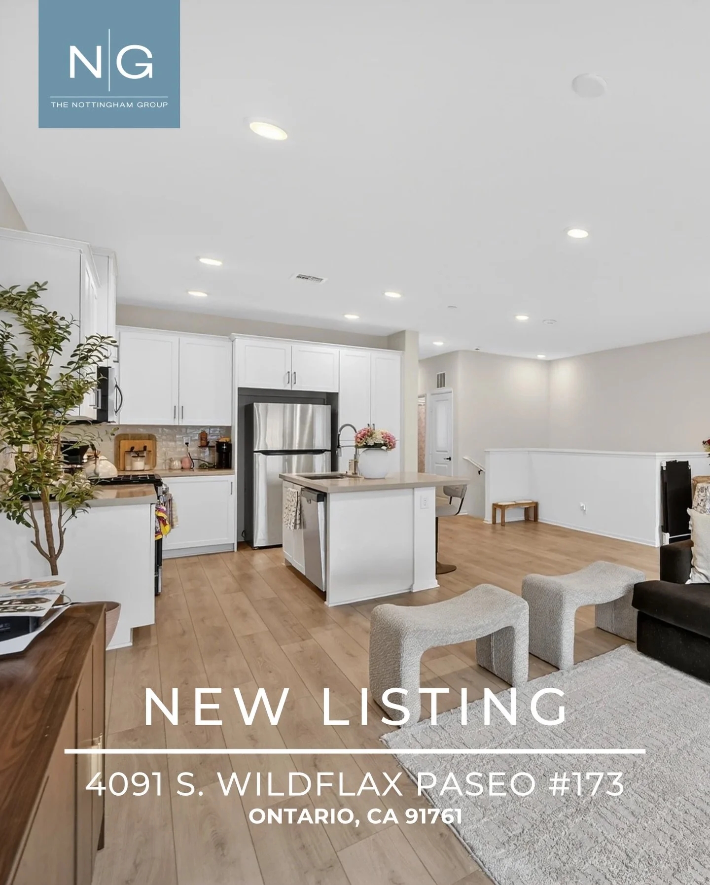 Welcome to 4091 Wildflax Paseo! This beautifully appointed modern townhome is located in the sought-after Row at New Haven community in Ontario Ranch. Designed for comfort and contemporary living, it offers stylish interiors and exceptional amenities