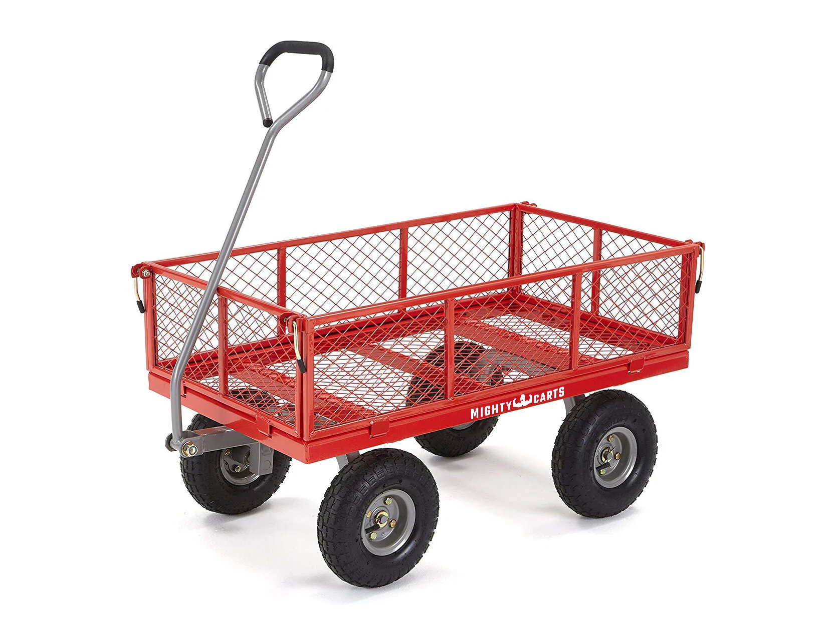 Mighty Carts Steel Utility Cart 360kg Garden - Heavy Duty Steel Garden Wagon Mighty Carts Steel Utility Cart 360kg Garden - Heavy Duty Steel Garden Wagon