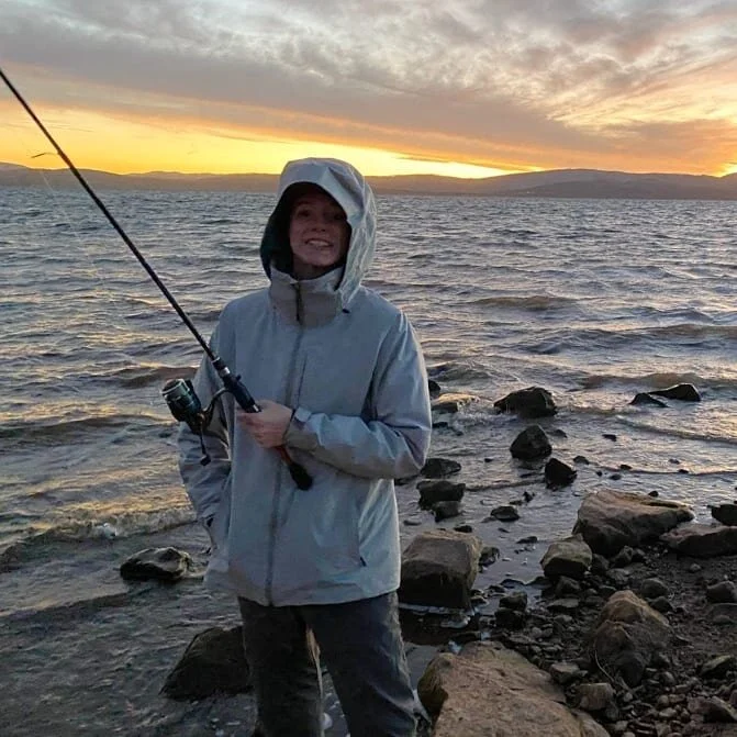 Last 🎣 of the season. Grateful for how much of the outdoors I got to enjoy this summer.