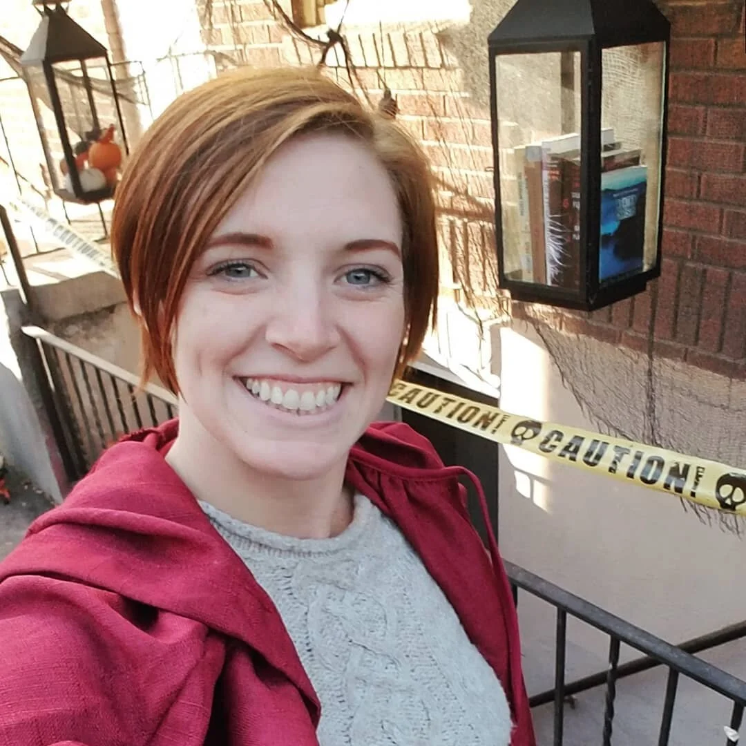 A redhead, a wolf, and a lumberjack 😂 Happy Halloween y'all!