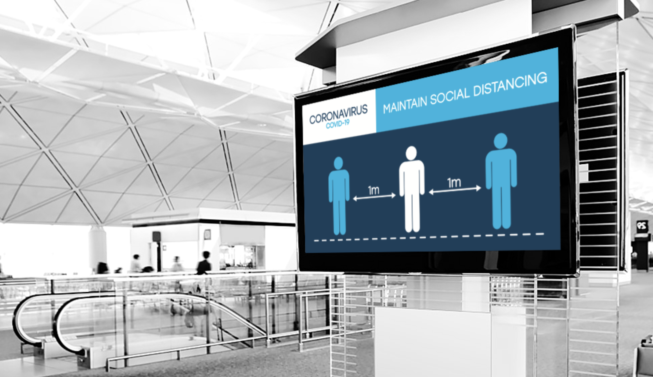 The Ways Digital Signage Aids Returning Workers (and Customers) Post-COVID