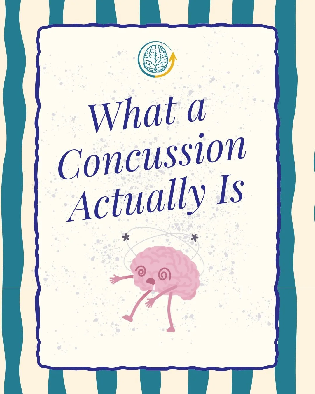 What a Concussion Actually Is 🧠

A concussion is a mild traumatic brain injury caused by a blow or jolt to the head or body that makes the brain move rapidly inside the skull. This sudden movement can temporarily disrupt how the brain works, affecti