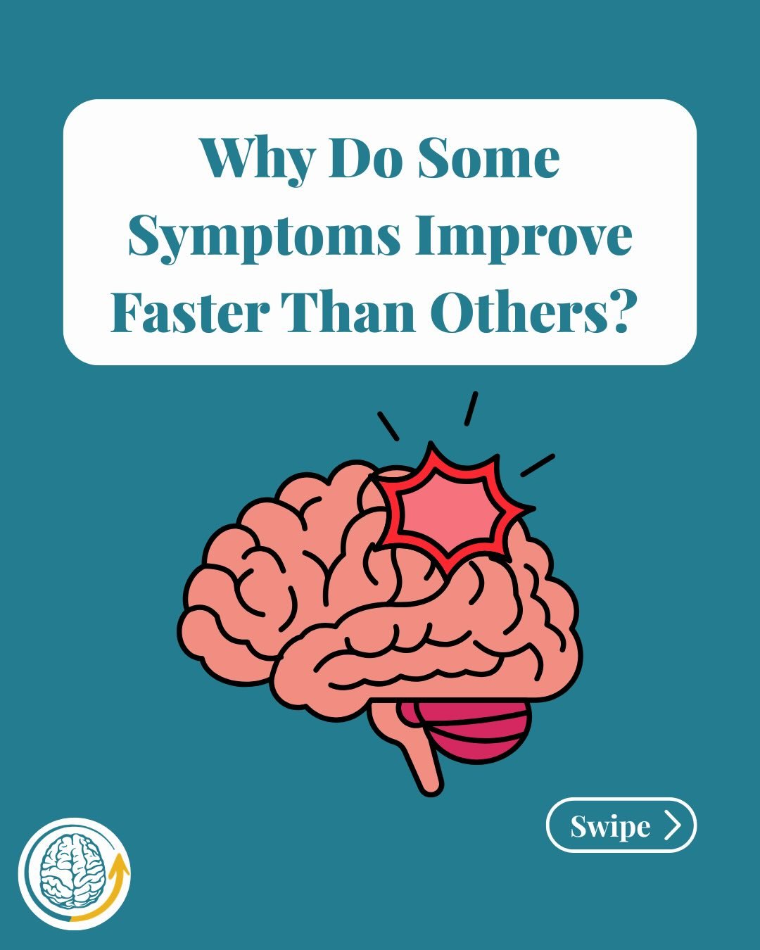 Why Do Some Concussion Symptoms Improve Faster Than Others? 🧠

Recovery isn&rsquo;t always linear. Some symptoms heal faster than others because different parts of the brain recover at different rates.

Post-Concussion Syndrome (PCS) happens when sy