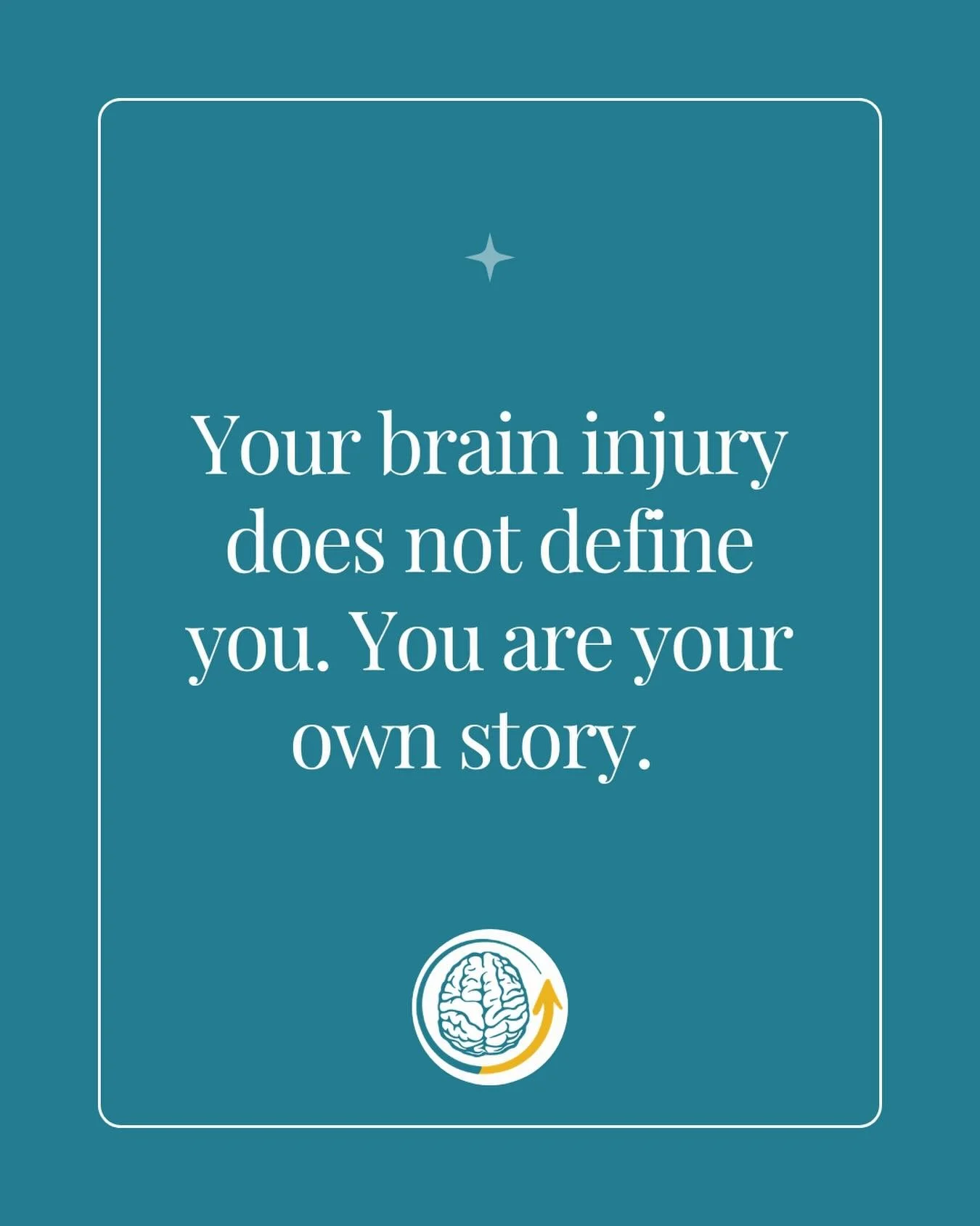 Your brain injury does not define you.
You are your own story, and your story is still unfolding. 💙

#KeepYourHeadUp #BrainInjuryRecovery #TBIRecovery #ConcussionRecovery
#InvisibleDisability
