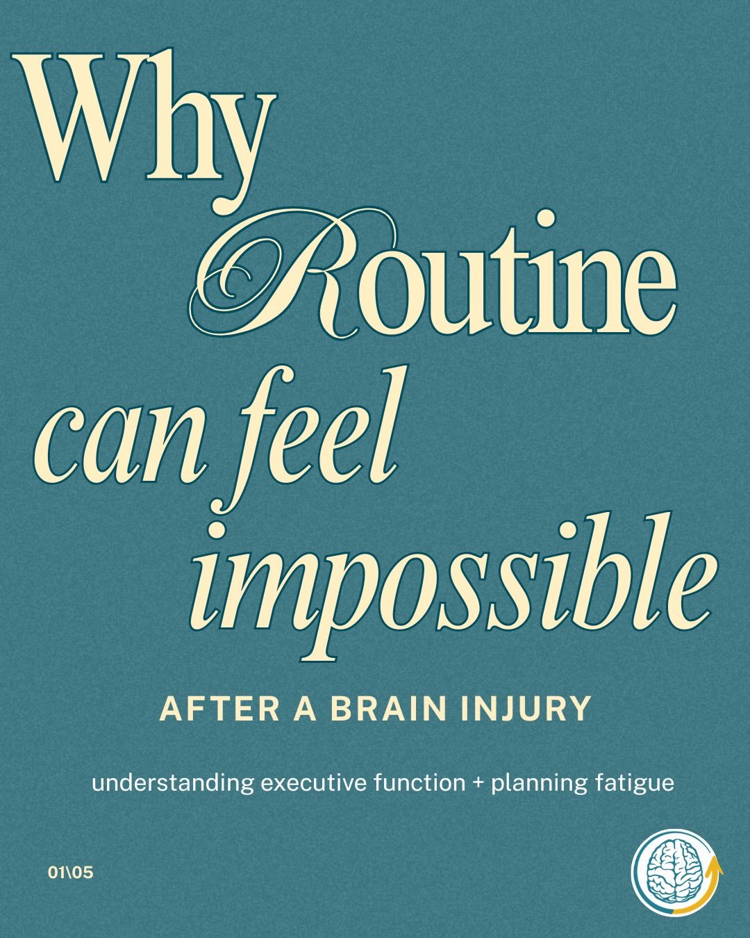 Why Routine Can Feel Impossible After a Brain Injury 🧠

After a concussion or TBI, everyday tasks can take much more brain energy. Things like planning, remembering, switching tasks, and staying focused rely on executive function &mdash; and when th