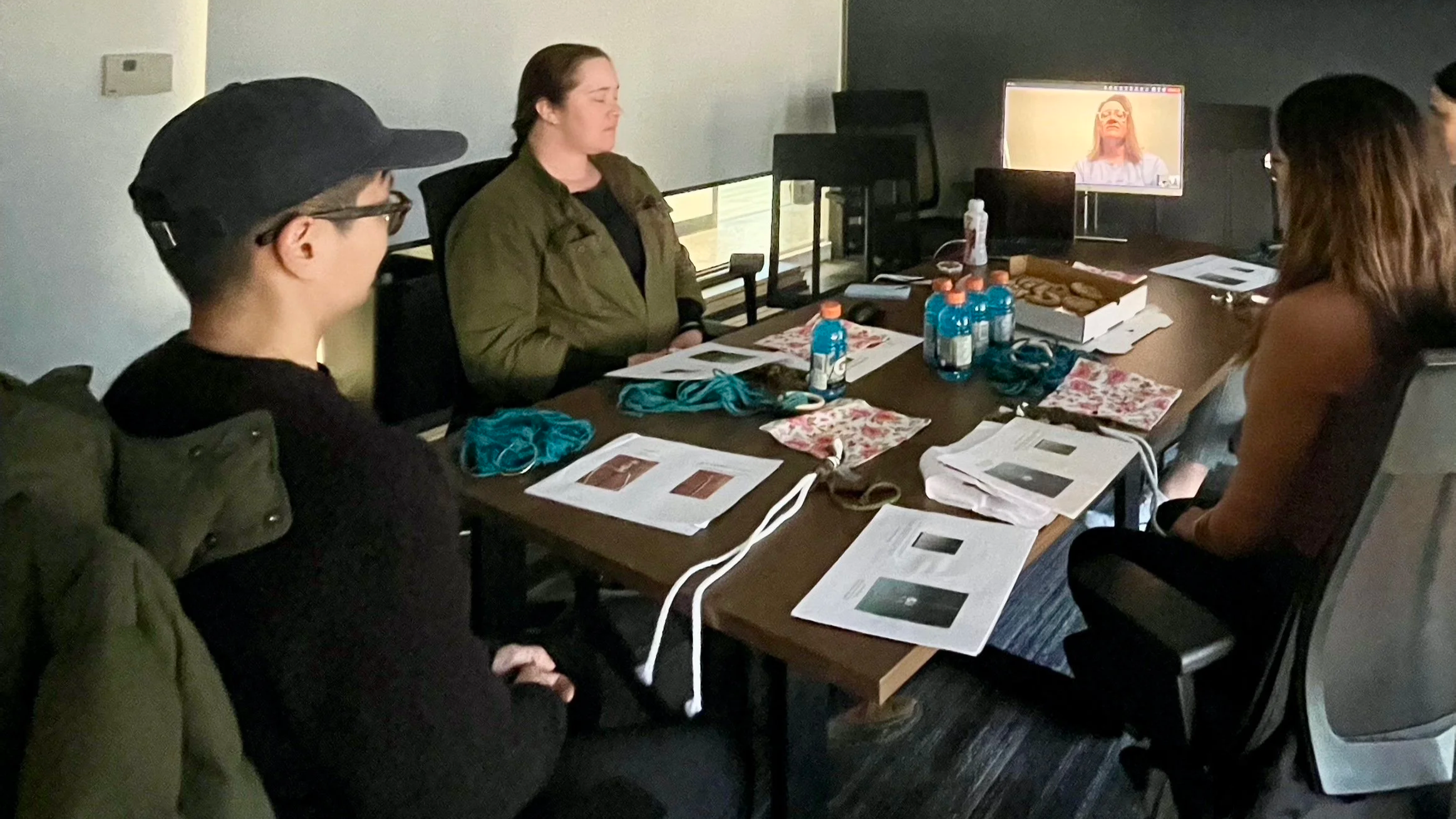 Learn creative coping strategies like macramé.