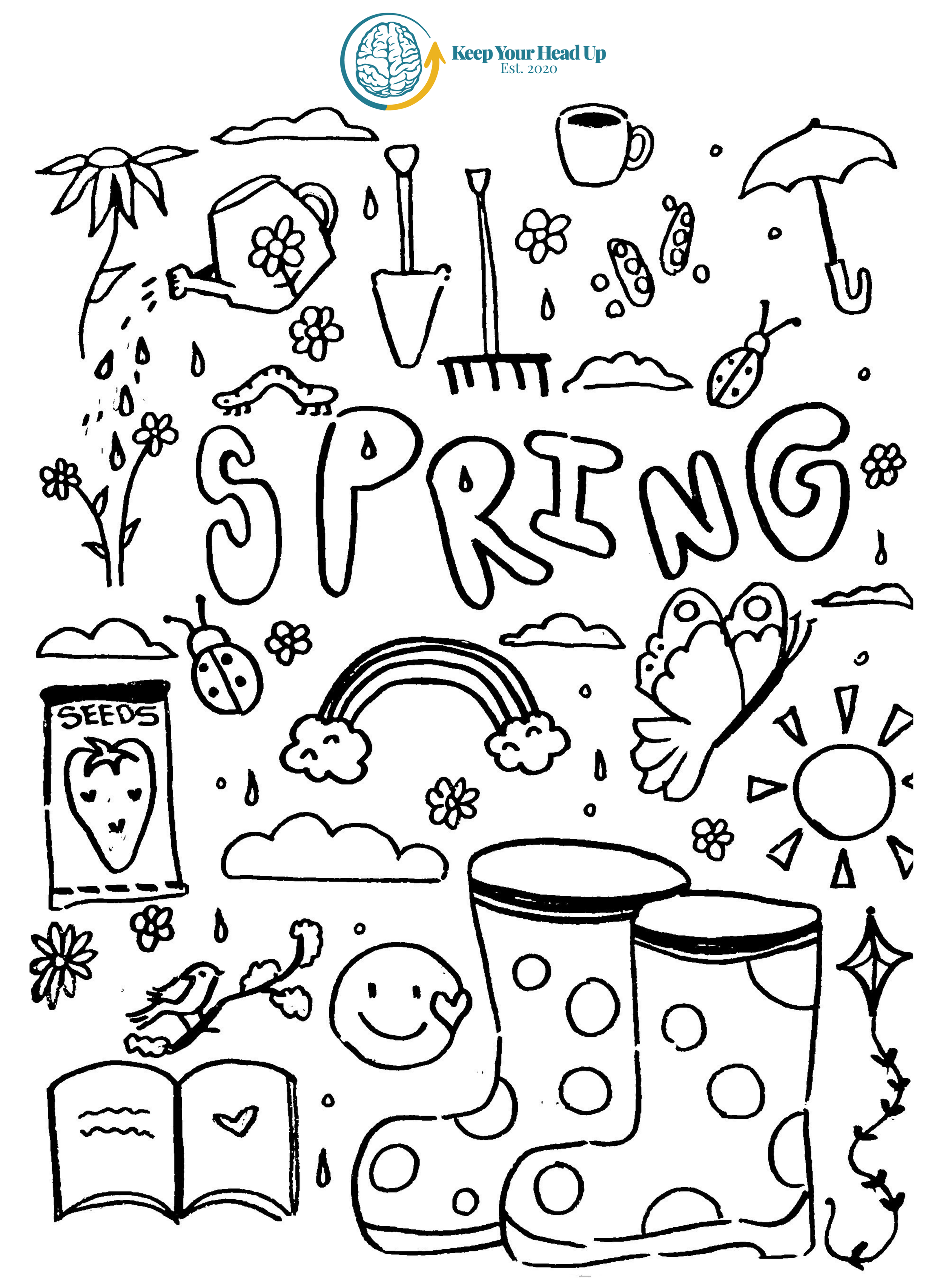 Spring Colouring Page (Maya S.)