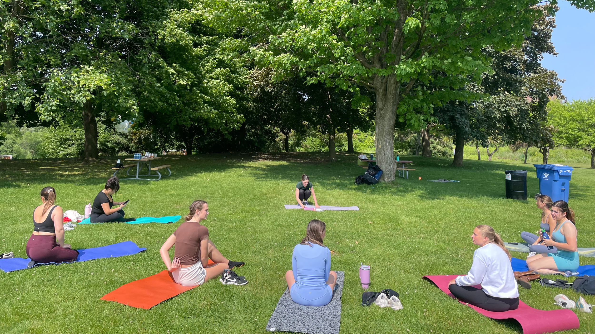 Yoga in the Park.