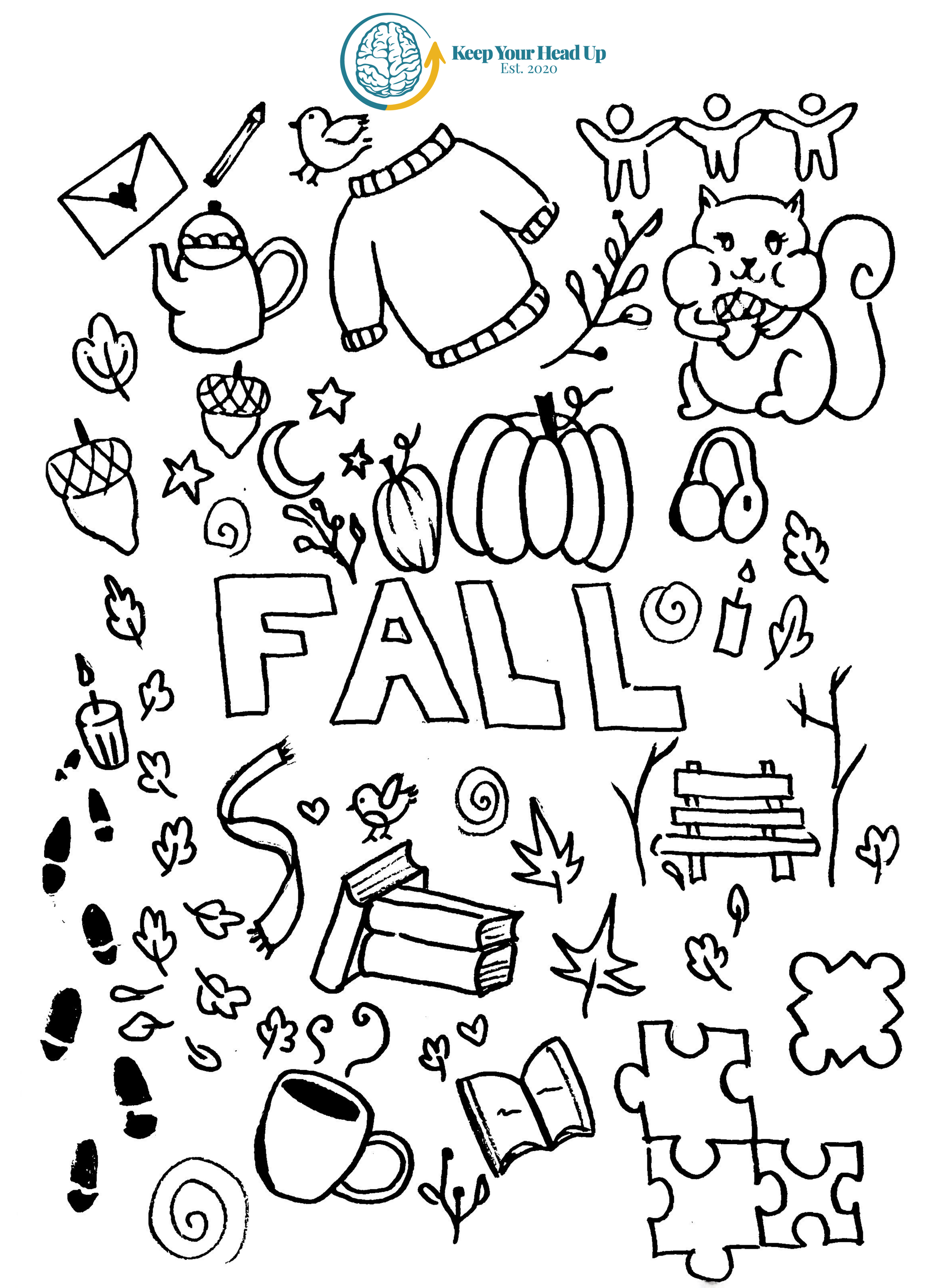Fall Colouring Page (Maya S.)