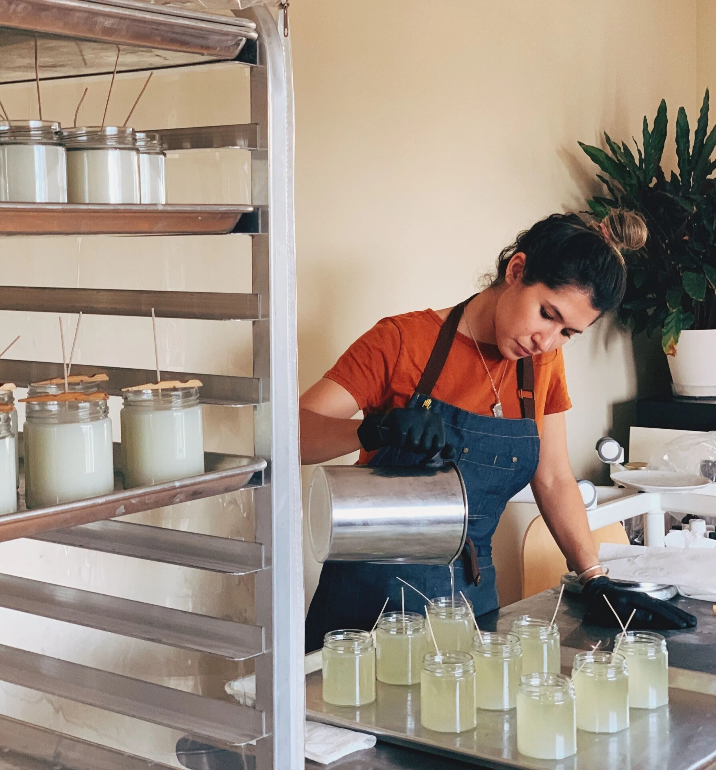 About Latinaowned, femaleled private label candle business — Unique