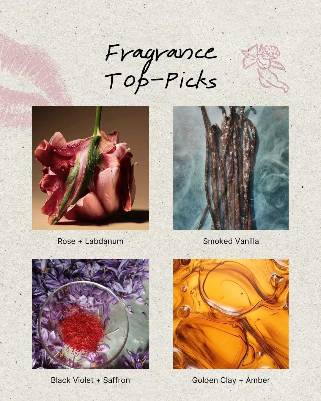 Valentines Day-inspired fragrances.